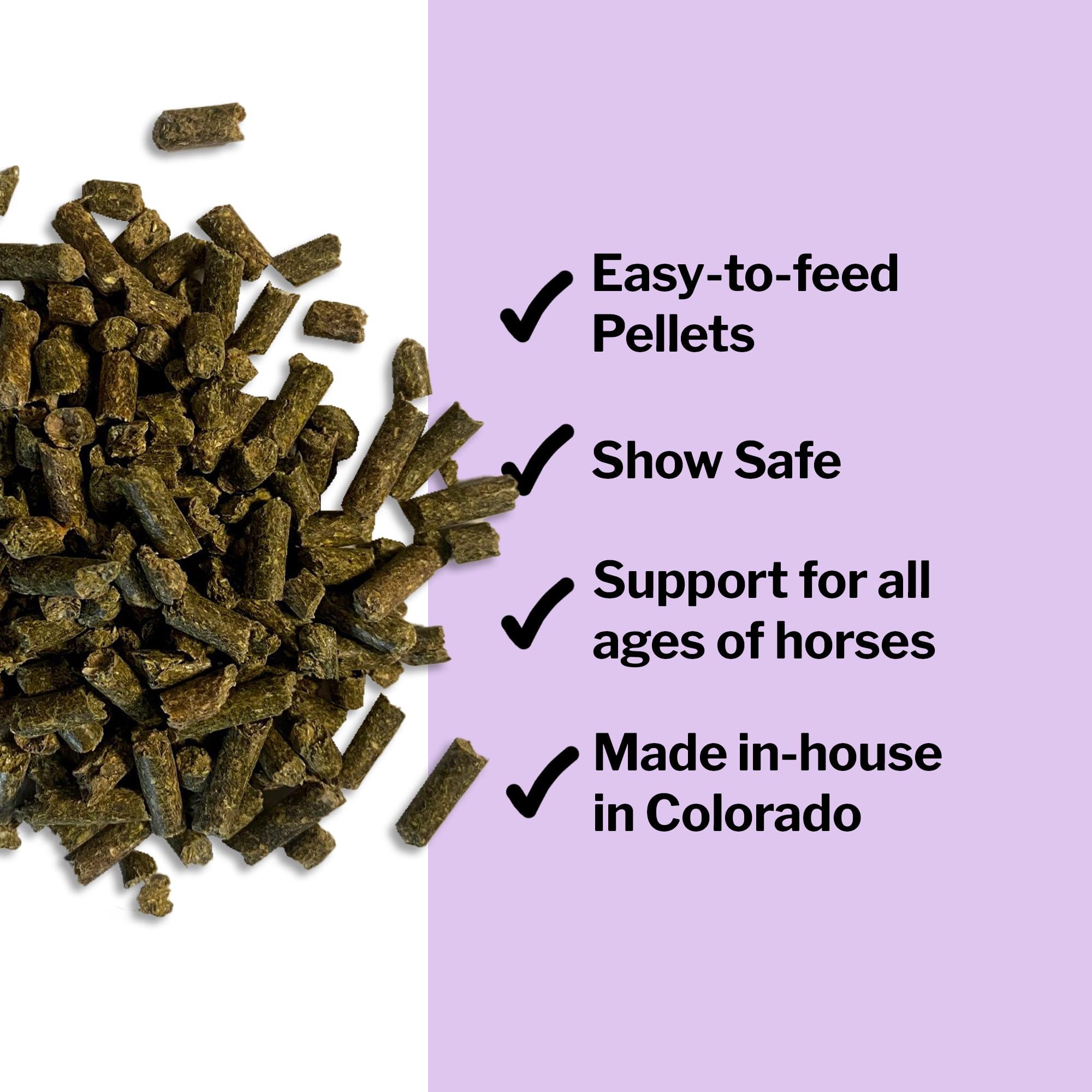 Formula 707 Joint 6in1 Equine Supplement 10 lb Bag - Support for Joint Integrity and Inflammatory Response in Horses - Green-Lip