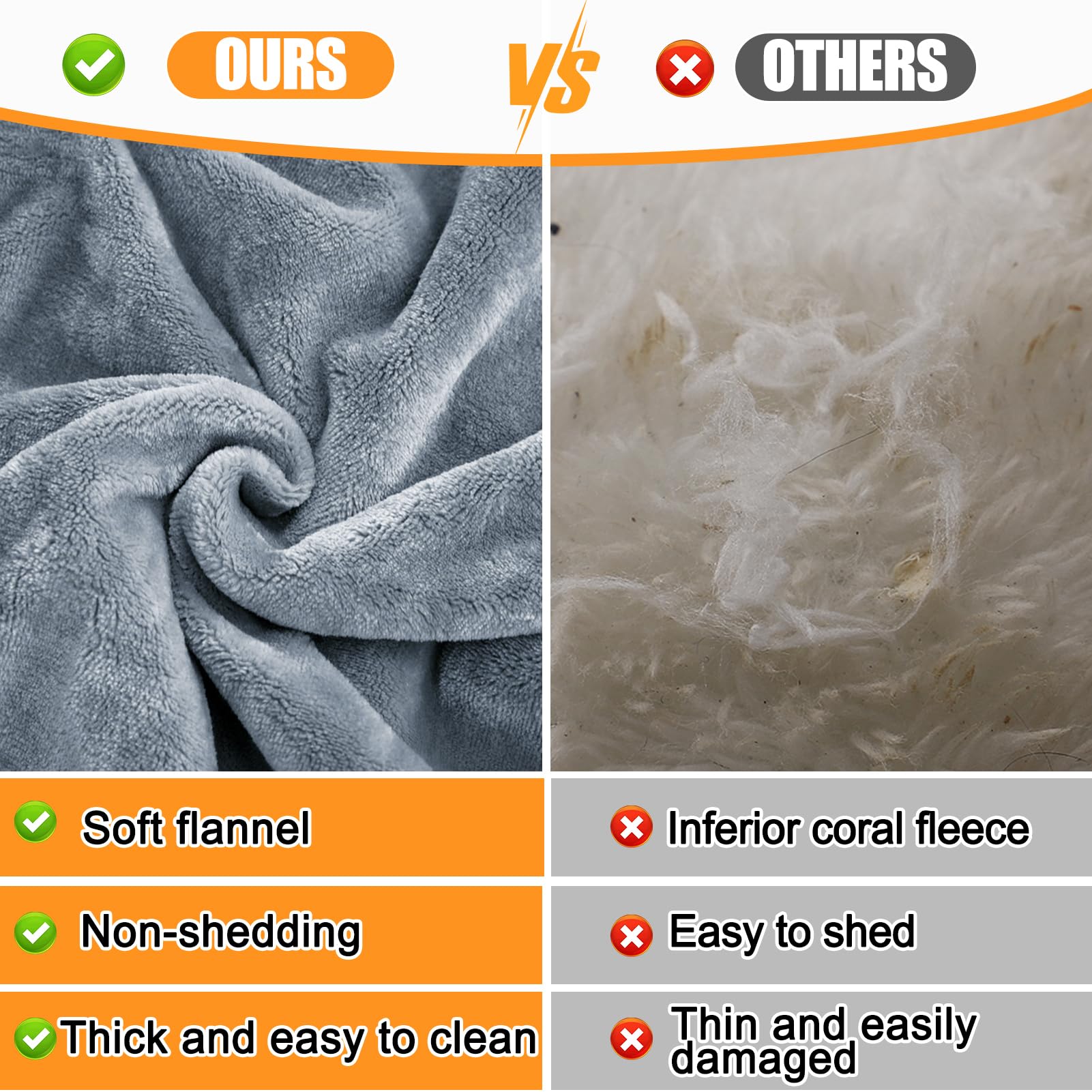 Soft Rabbit Bed, 15.7'' X 14'' Warm Thickened Bunny Concave Bed, Cuddle Cushion Plush Mat With Cotton Lounger Pillows, Small Pet