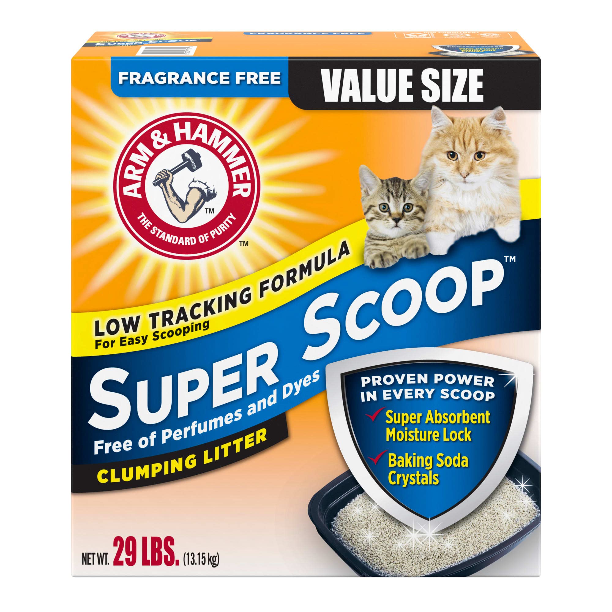 Arm & Hammer 40097512: Litter Super Unscented 29 Lbs