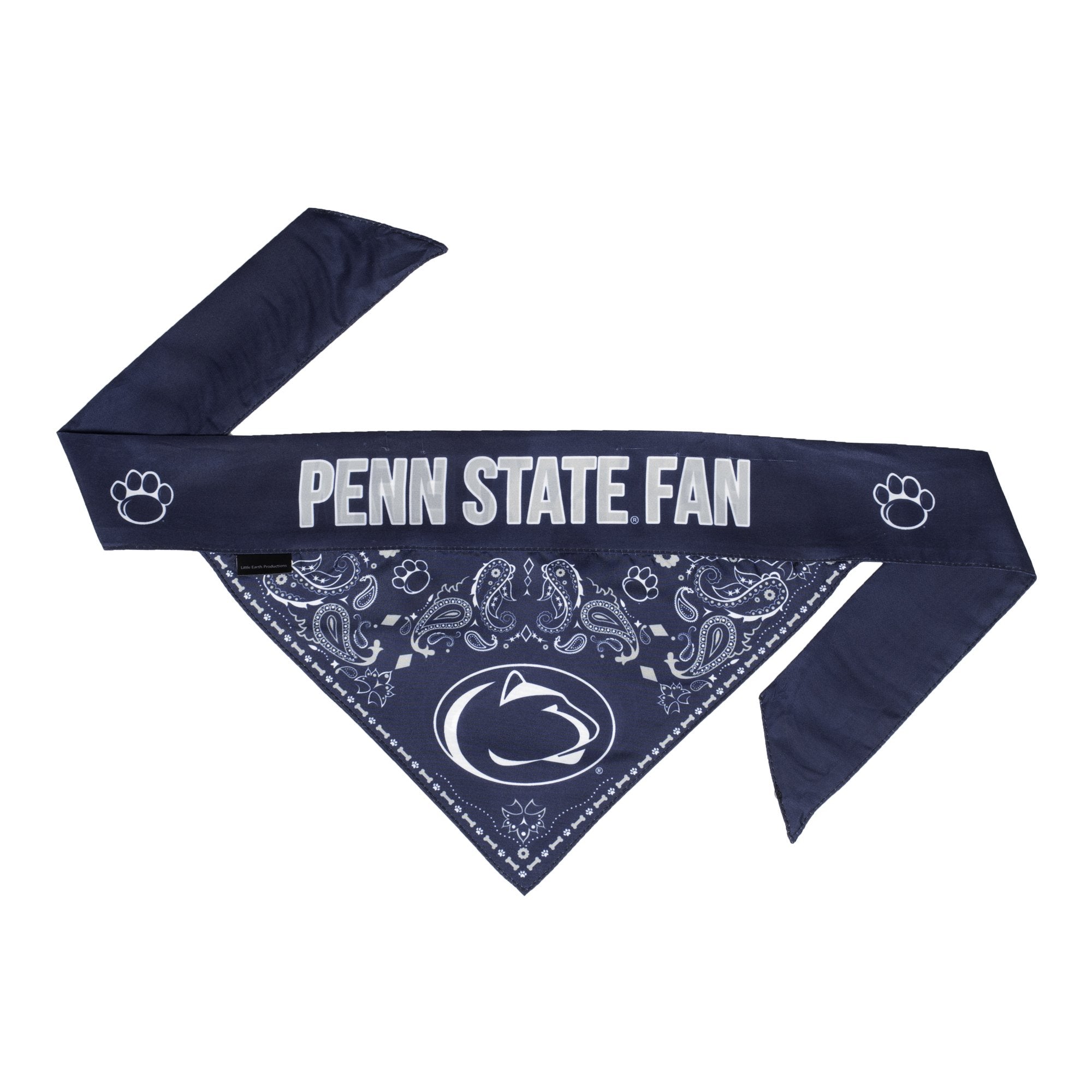 Littlearth Unisex-Adult Ncaa Penn State Nittany Lions Pet Bandana, Team Color, X-Large
