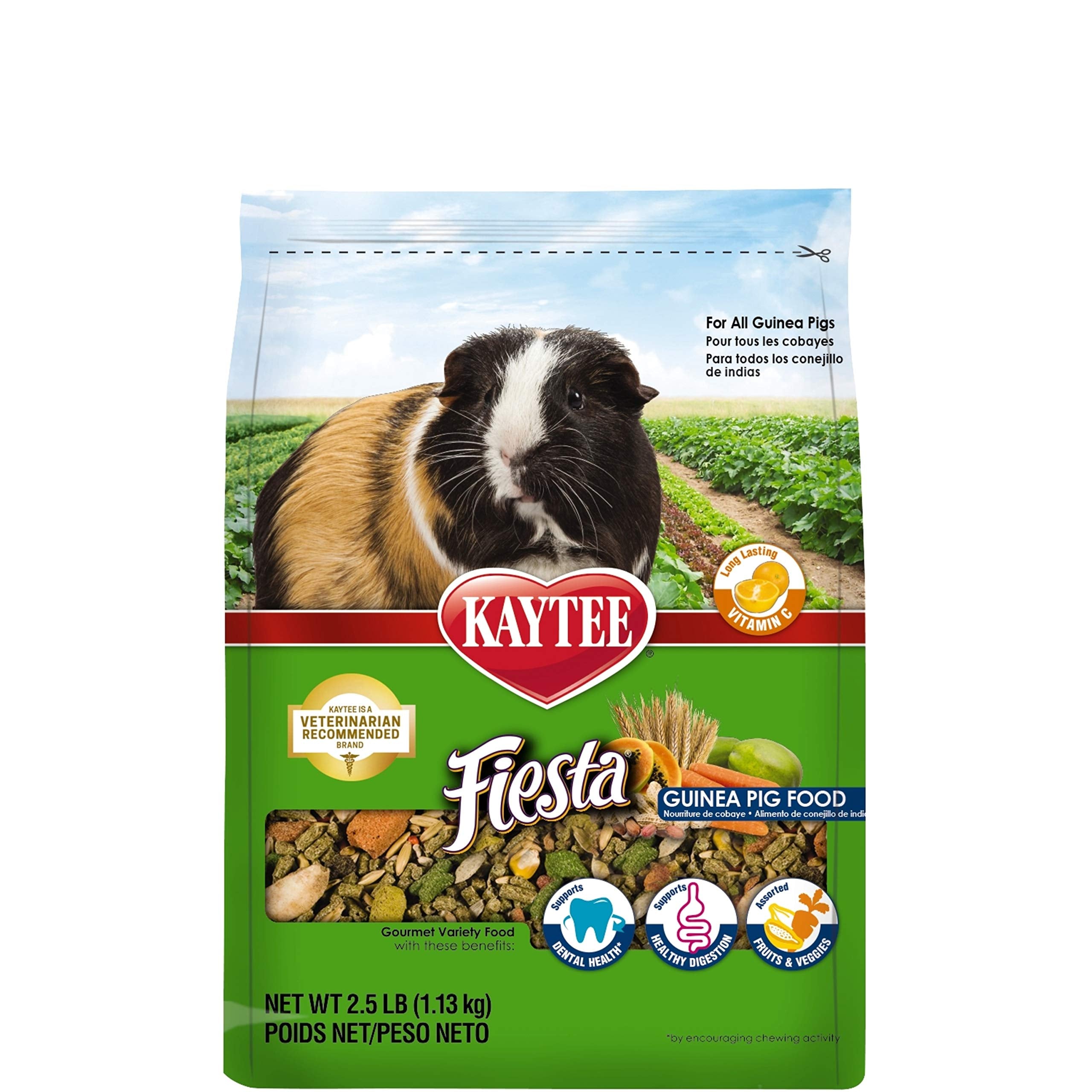 Kaytee Fiesta Guinea Pig Food, 2.5-Pound