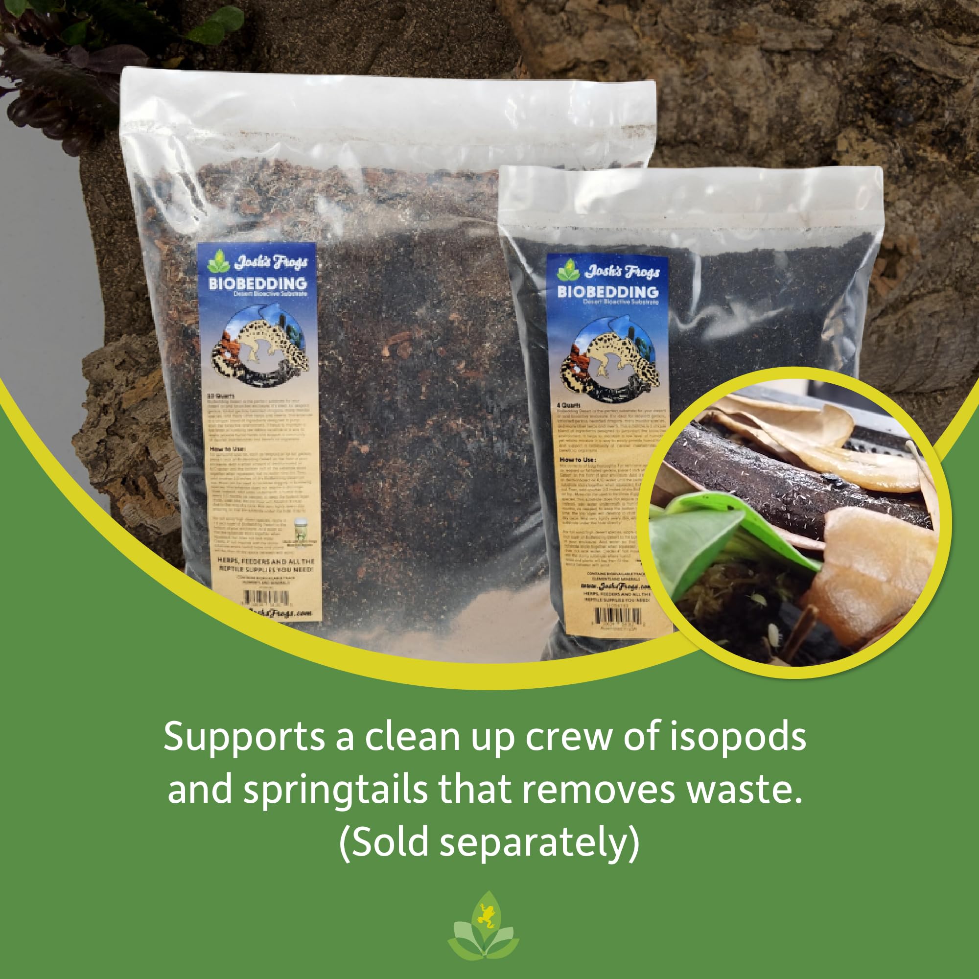 Josh'S Frogs Biobedding Desert Bioactive Substrate (4 Quart)