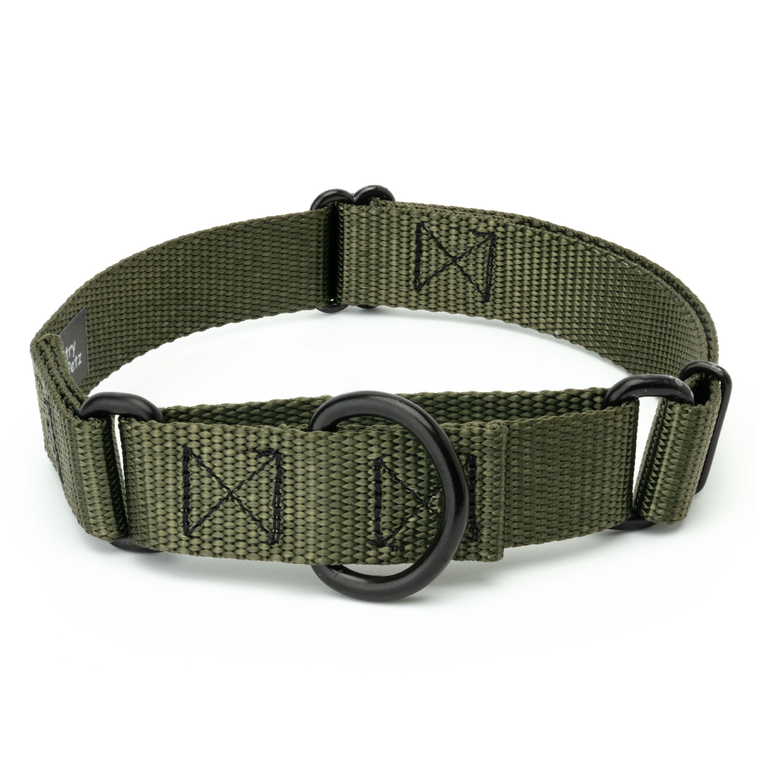 Country Brook Petz - Martingale Dog Collar - Heavy-Duty Training Collar with No Buckle - Service Dog Collar for All Pups - 10+ C