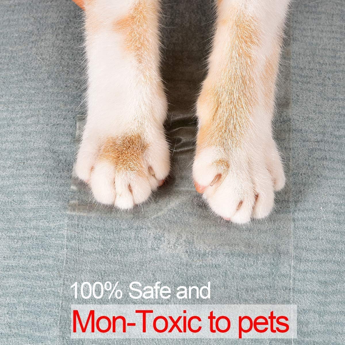 Petslucent Cat Scratch Furniture Protector Tape, Green, 4x 30 Yards