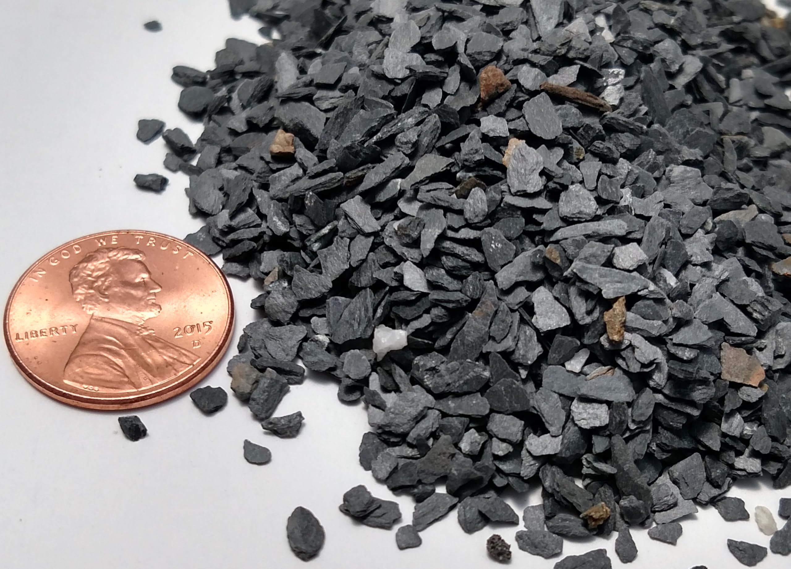 Natural Slate Stone Coarse Sand Less than 1/8 - USA Sourced and Packaged for Basing Models, Wargaming, Mosaic Stone Art, Crafts,