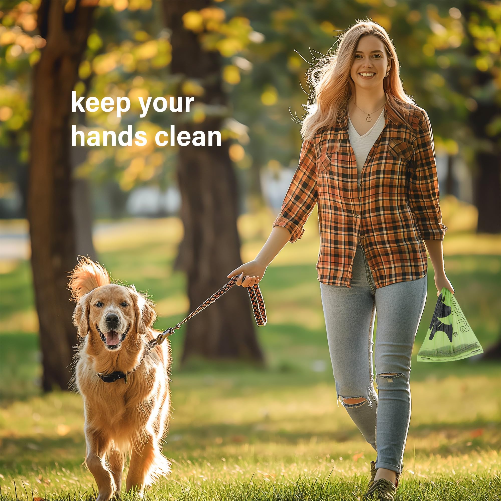 180 Count 13    X 9    Dog Poop Bags Rolls | Leakproof, Extra Thick & Tear-Resistant Waste Bags For Dogs, Cats & Pets | Unscente