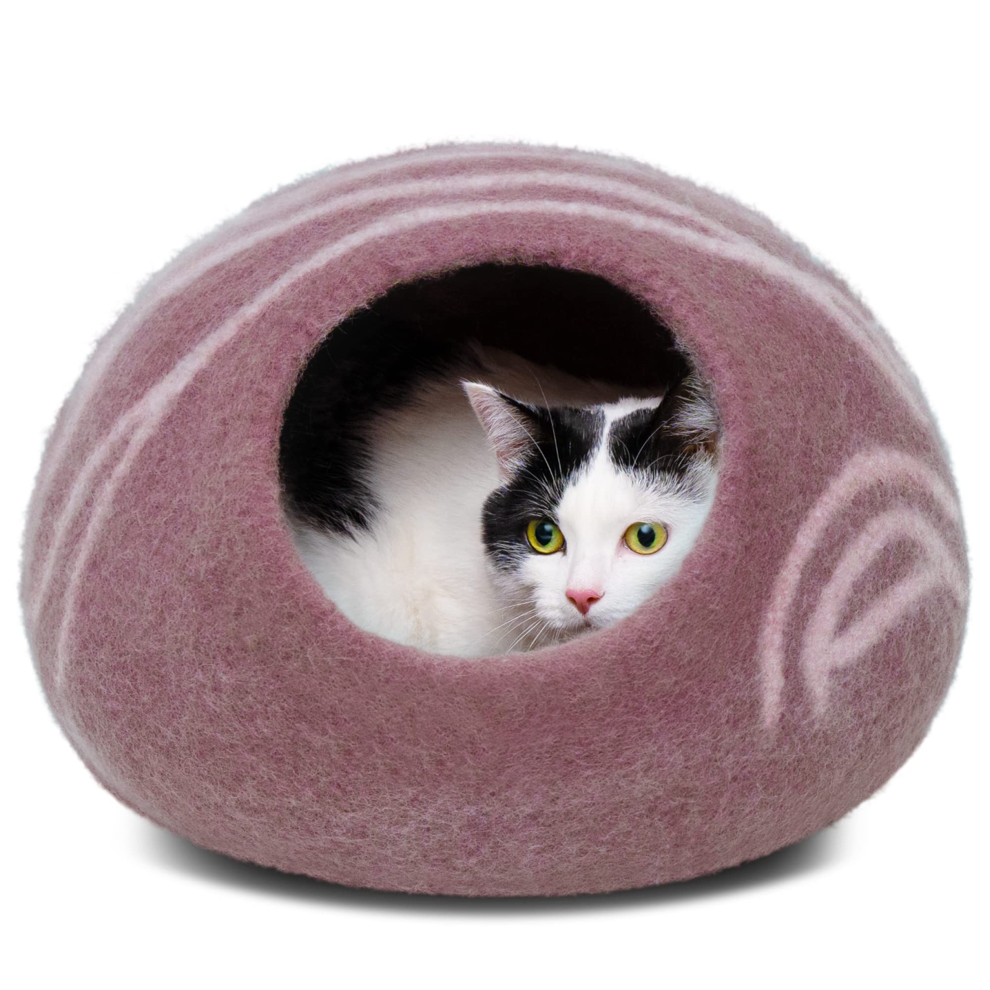 Meowfia Cat Enclosure - Premium Felt Cat Enclosure For Indoor Cats, Handmade 100% Merino Wool