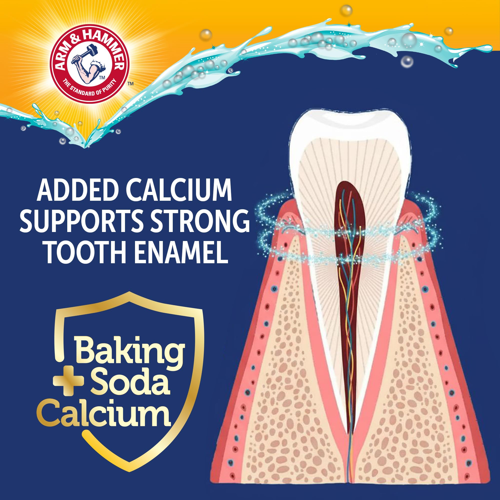 Arm & Hammer Complete Care Dental Water Additive for Dogs, Dog Breath Freshener, Dog Mouth Wash or Dental Rinse, Simply Add to P