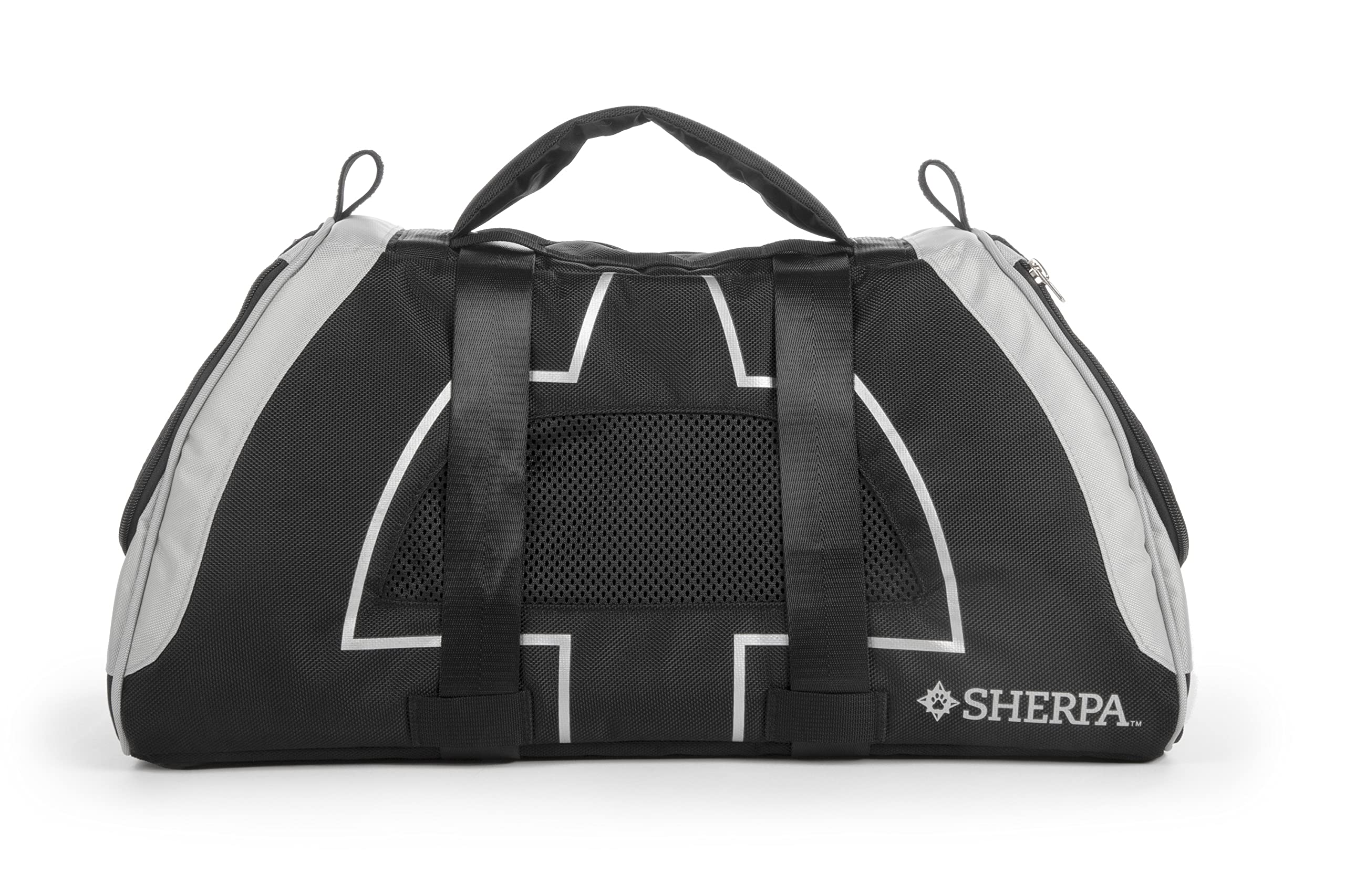 Sherpa Forma Frame Crash-Tested Travel Pet Carrier, Airline Approved & Guaranteed On Board - Black, Medium