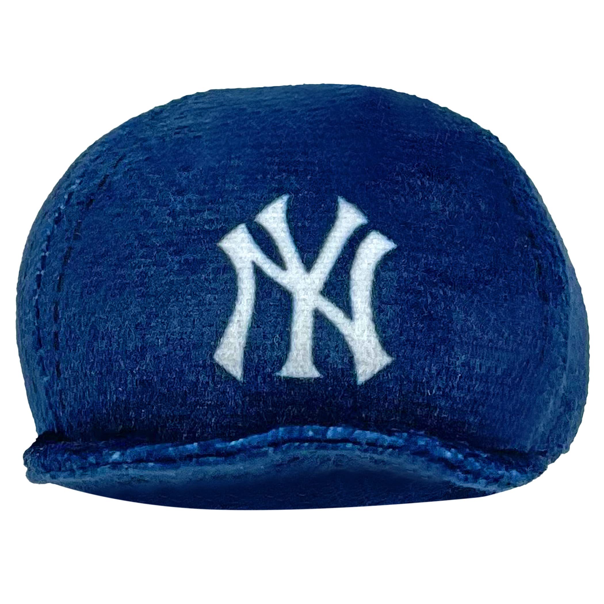Best Plush Cat Toy - Mlb New York Yankees Complete Set Of 3 Piece Cat Toys Filled With Fresh Catnip. Incl: 1 Baseball Cap Cat To