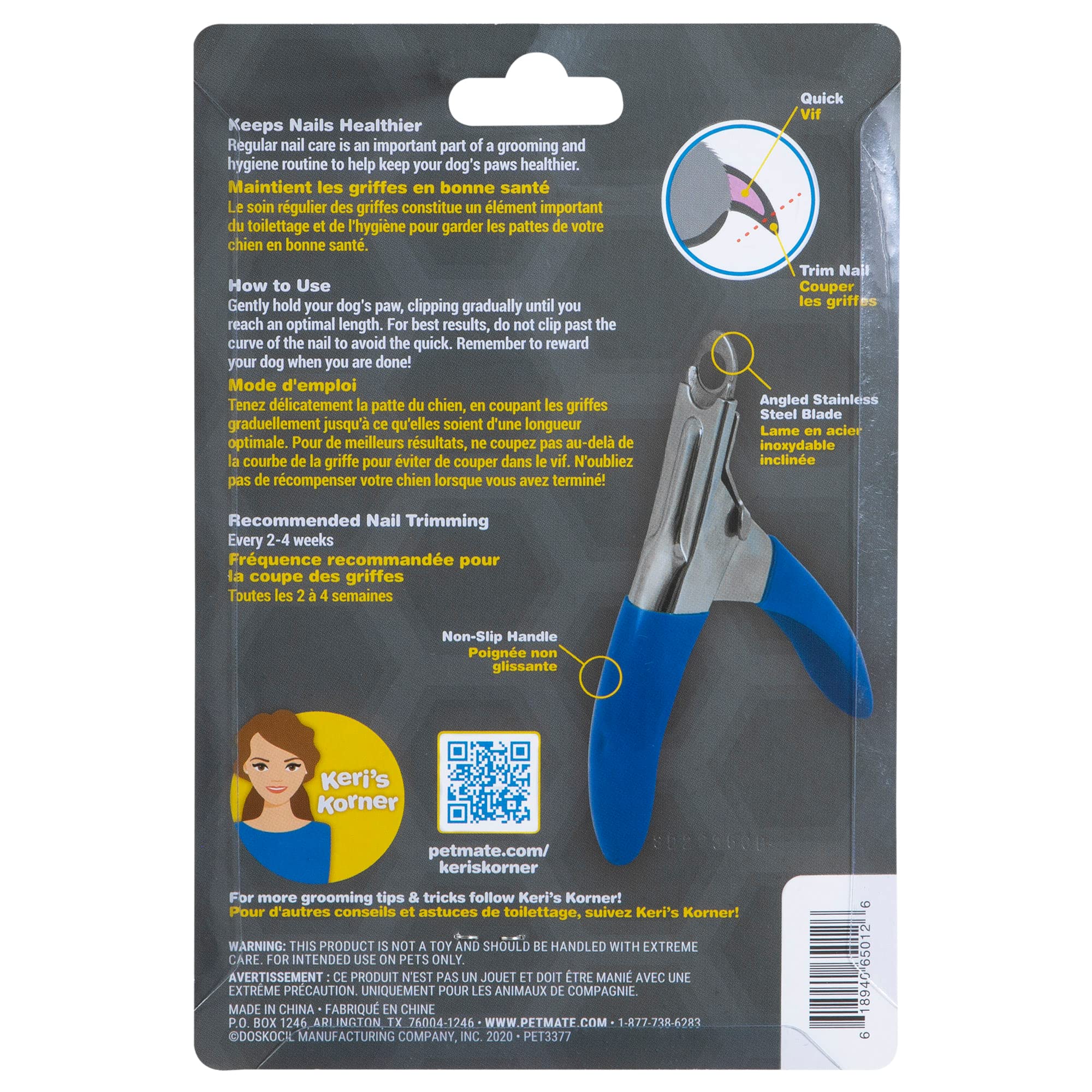 JW Pet Company GripSoft Dog Nail Trimmers - Pet Nail Clippers For Dogs, Cats, Birds & Reptiles