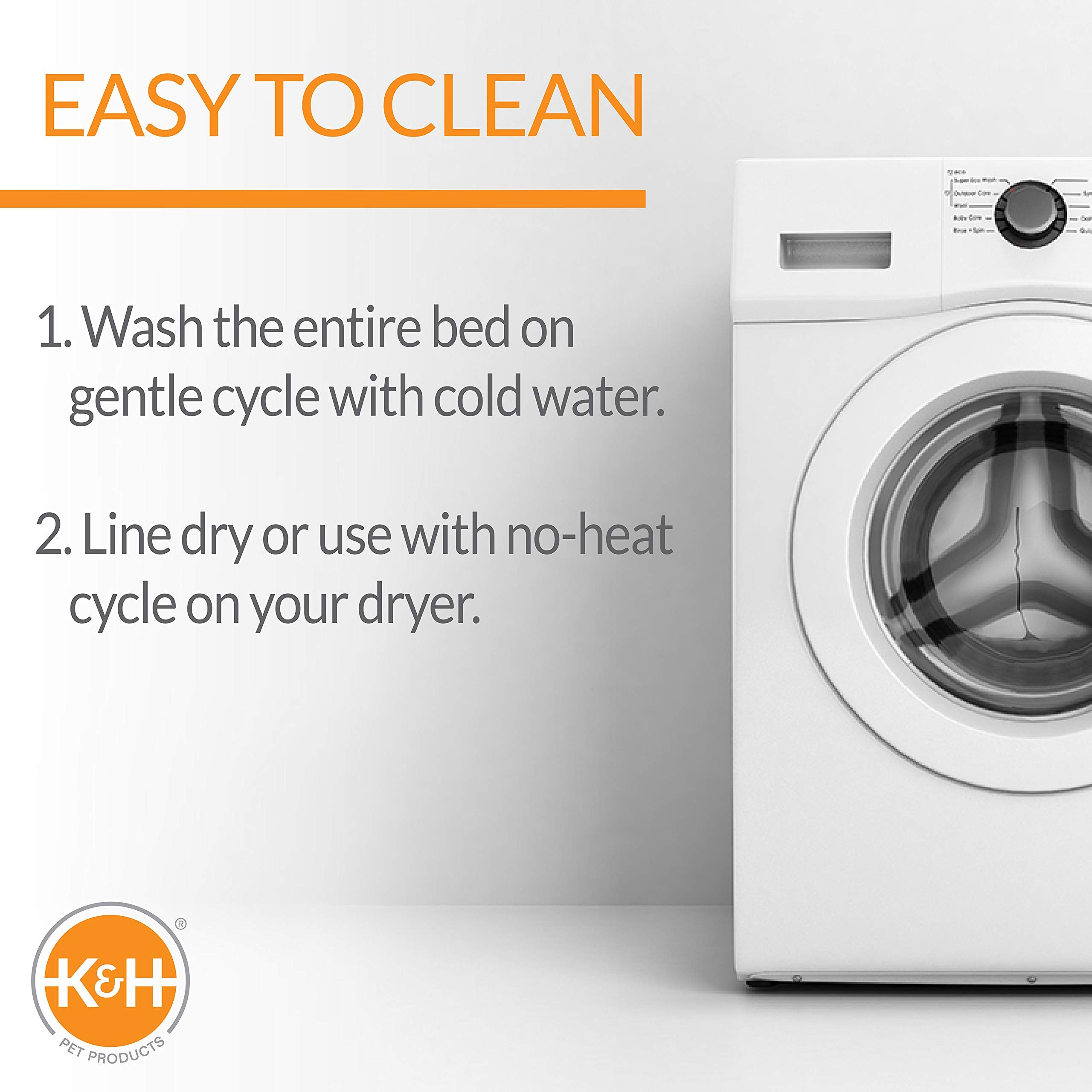 K&H Pet Products Self-Warming Dog Crate Pad, XL Self Heated Dog & Cat Bed Mat, Portable, Machine Washable, No Electric Needed, A