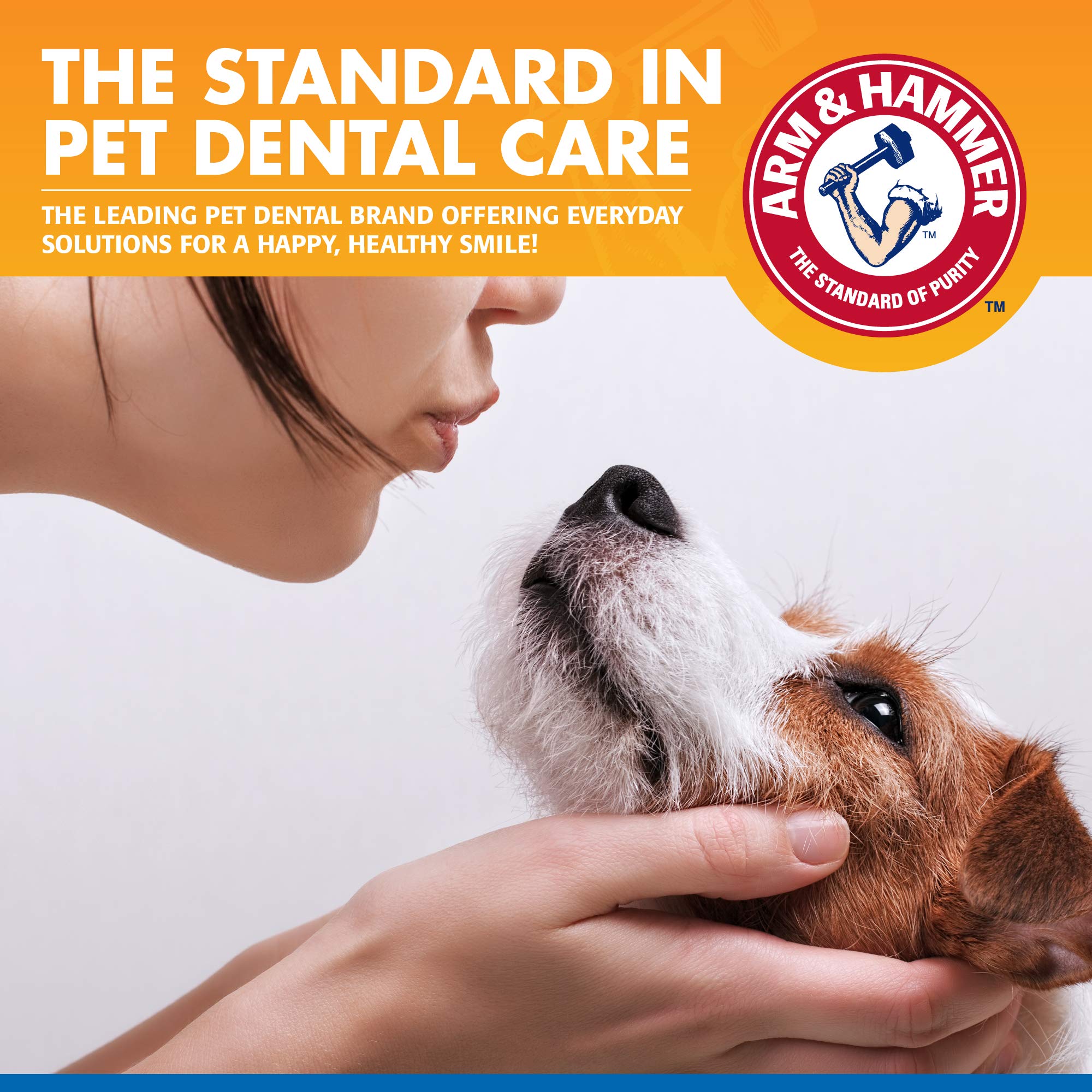 Arm & Hammer Dog Water Additive for Dental Care - Bad Breath Eliminator for Dogs & Dog Breath Freshener - Dog Tooth Plaque Clean
