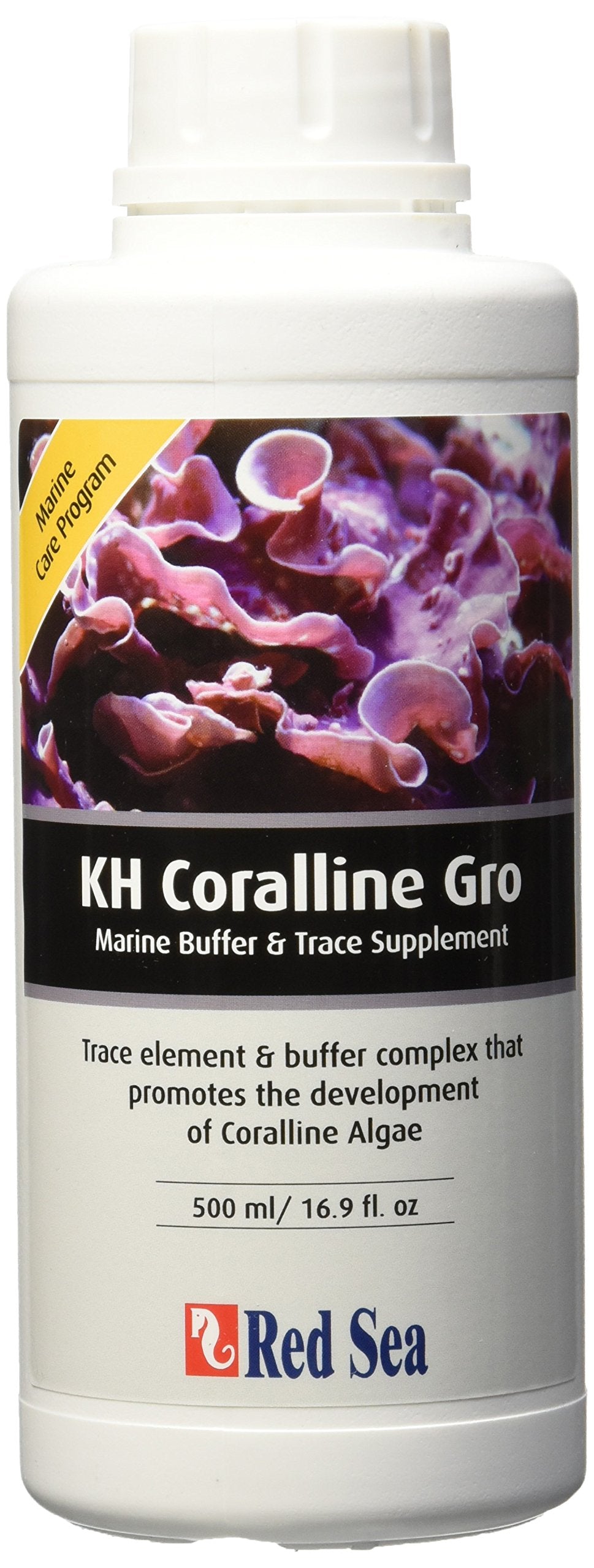 Red Sea Fish Pharm ARE22003 Coralline Gro Live Rock Vitalizer Salt Water Conditioners for Aquarium, 500ml