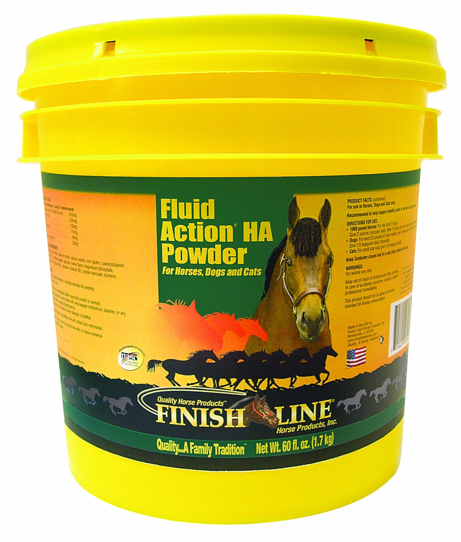 Finish Line Horse Products Fluid Action Ha Powder (30-Ounce)