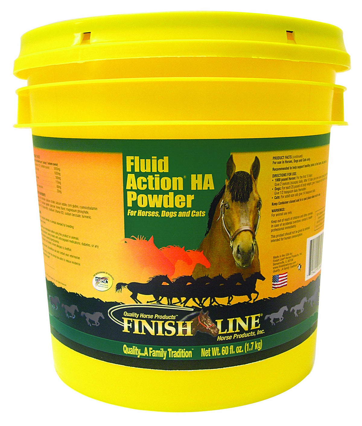 Finish Line Horse Products Fluid Action Ha Powder (30-Ounce)