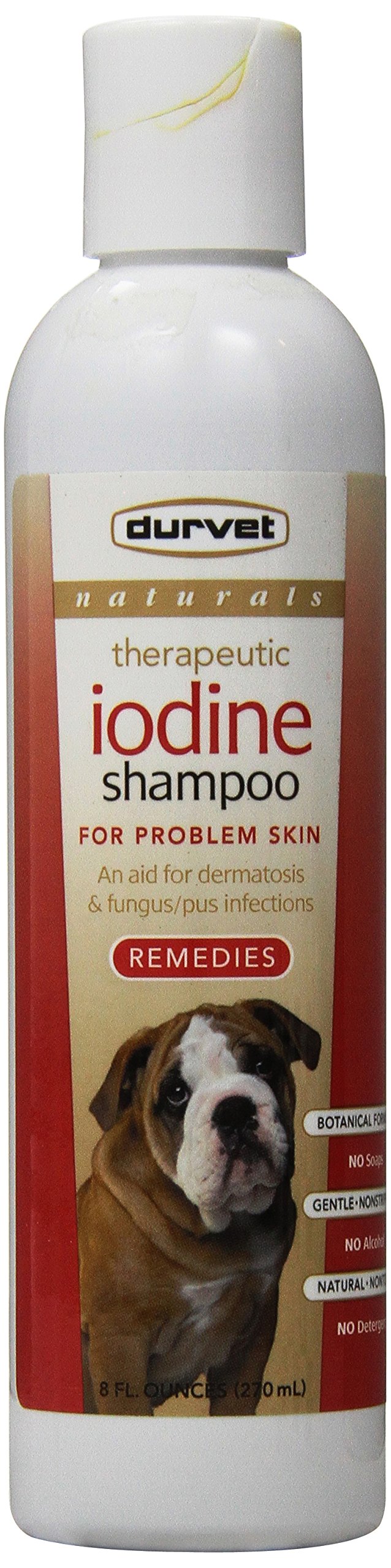 Durvet Naturals Iodine Shampoo, 8-Ounce