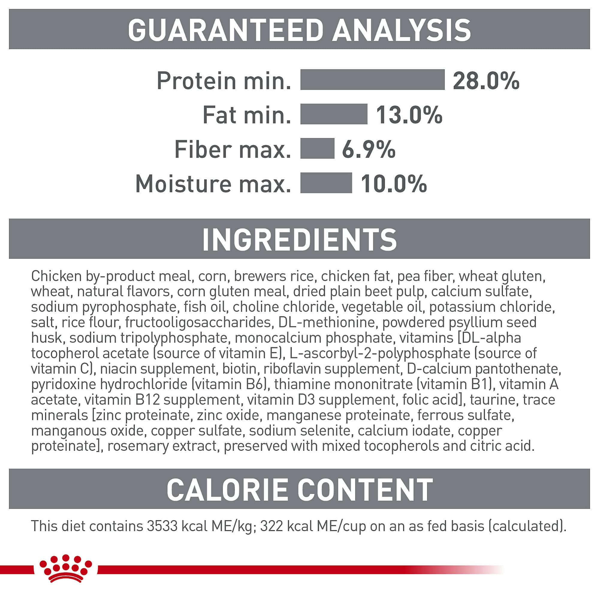 Royal Canin Feline Care Dental Care Dry Cat Food, 6 lb Bag, Brown, Model 646074