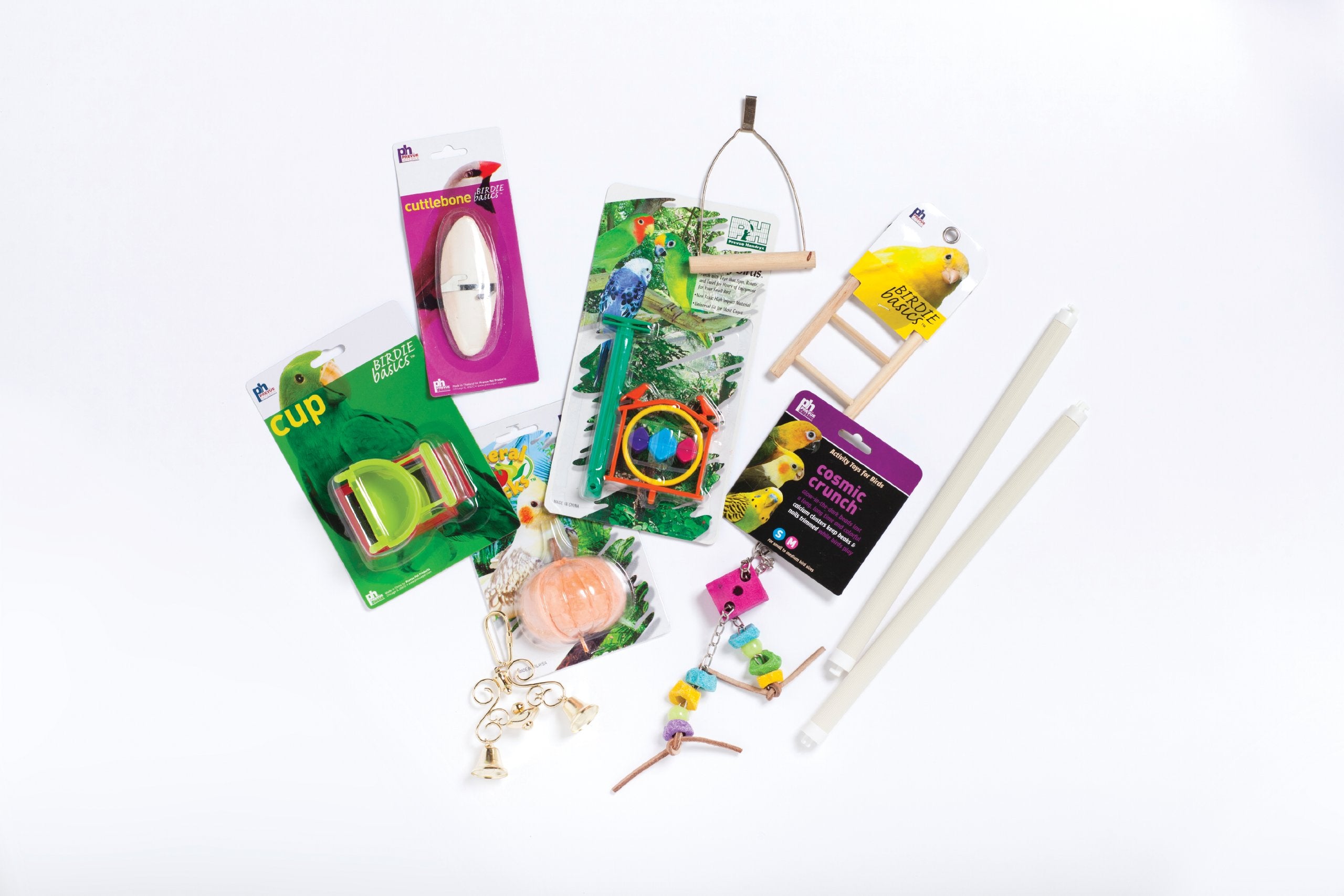 Prevue Hendryx Pet Products 91110 Double Roof Bird Cage Kit, Blue/White, 3/8'