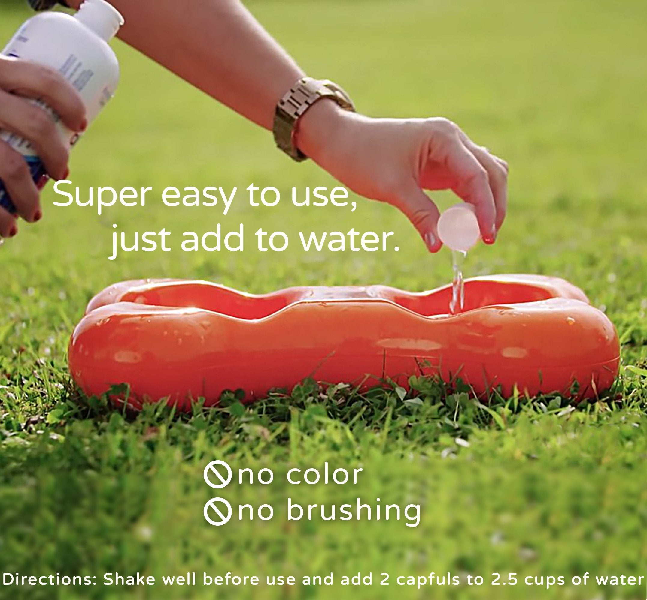 Pet Water Additive Oral Care: for Dogs & Cats Bad Breath, Dental Rinse Freshener Treats Plaque & Teeth Tartar. Dog & Cat Mouth C