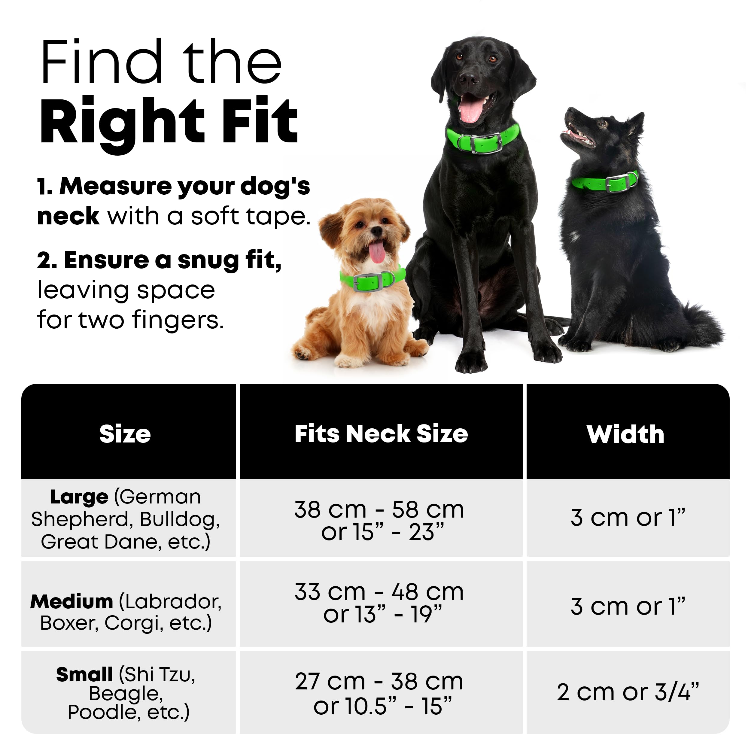 Regal Dog Products Medium Light Green Waterproof Dog Collar And Leash Set - Vinyl Coated Biothane Pet Training Collar With Heavy