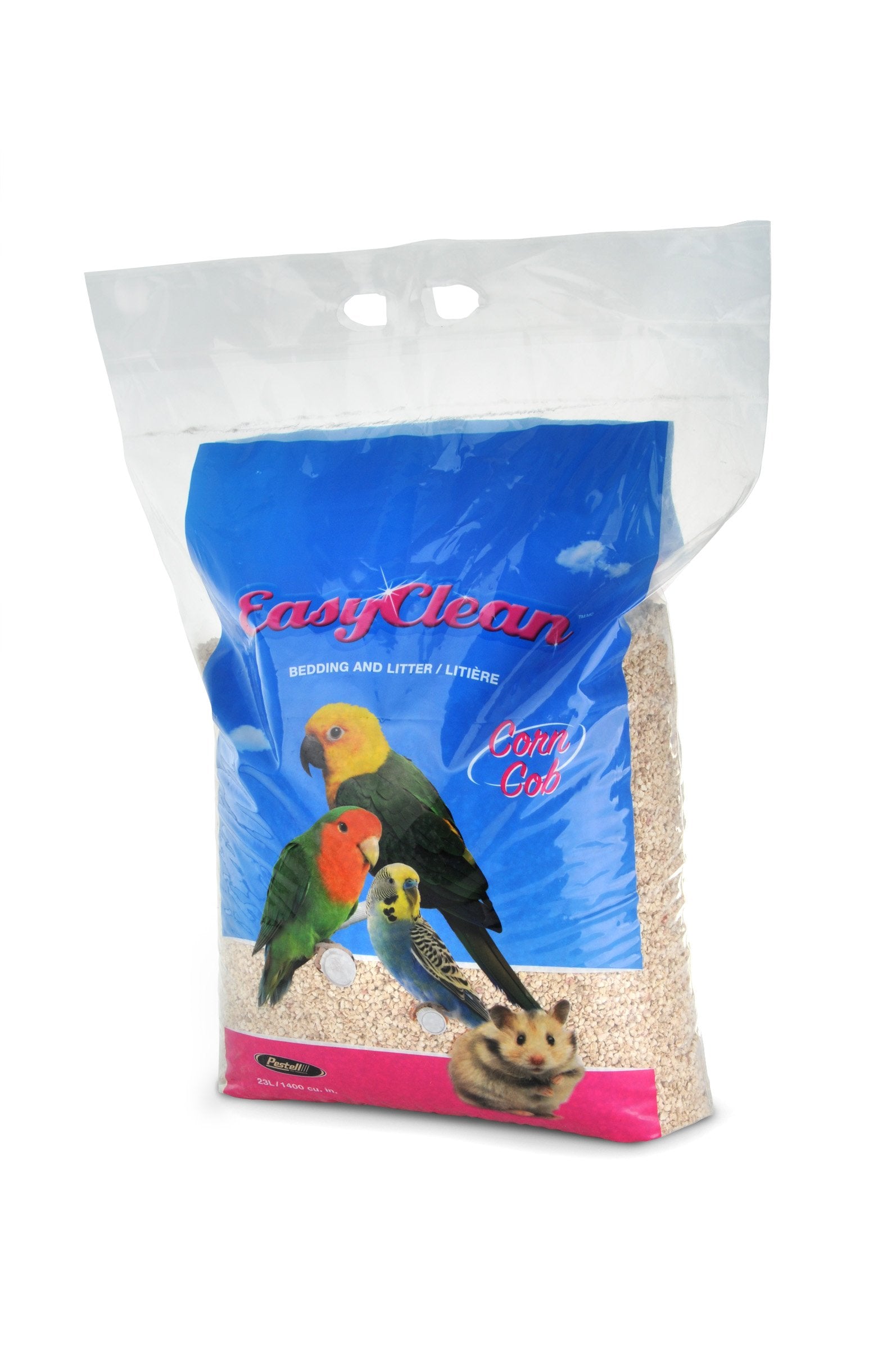 Pestell Pet Products Easy Clean Corn Cob Bedding, 23 Liters