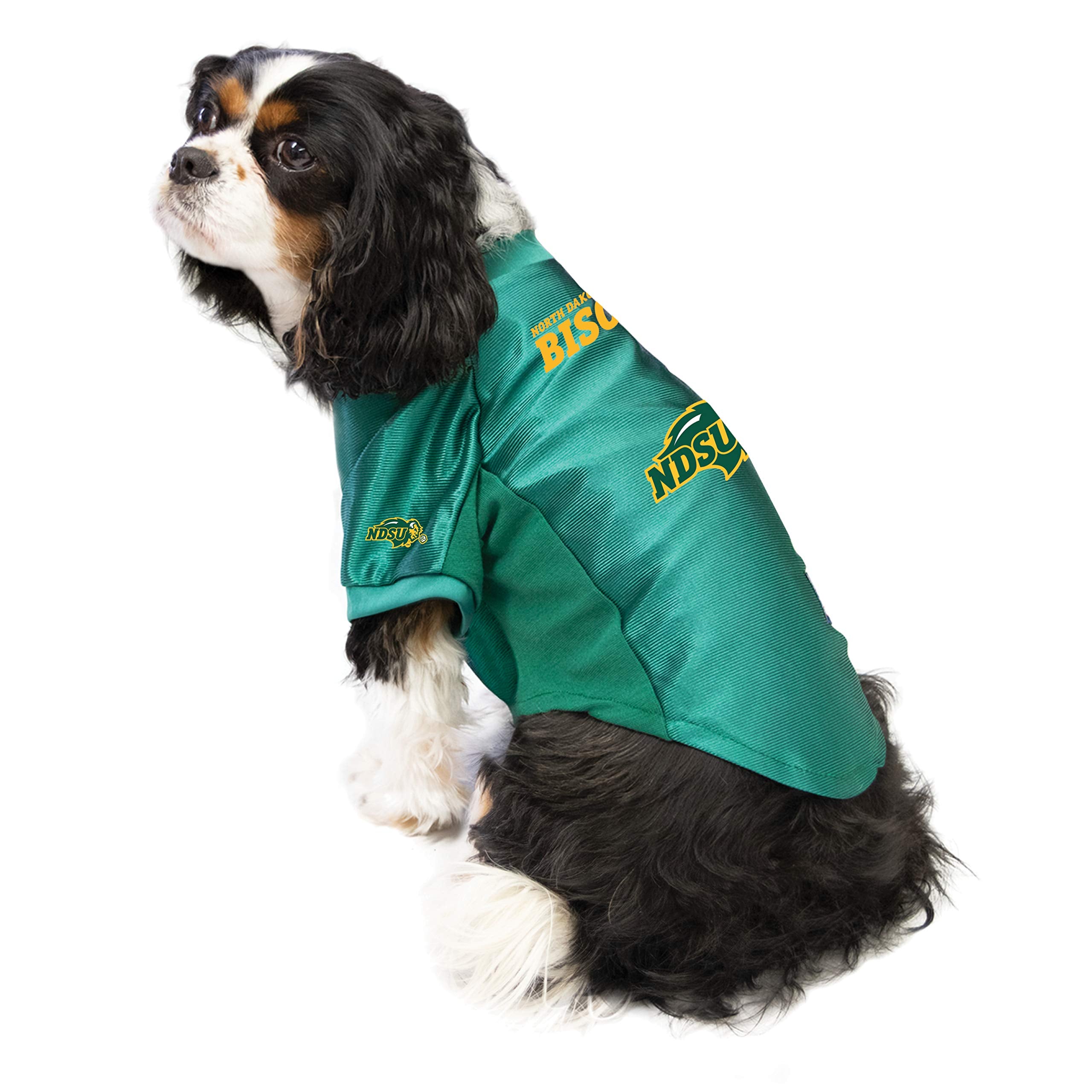 Littlearth North Dakota State Bison NCAA Stretch Pet Jersey