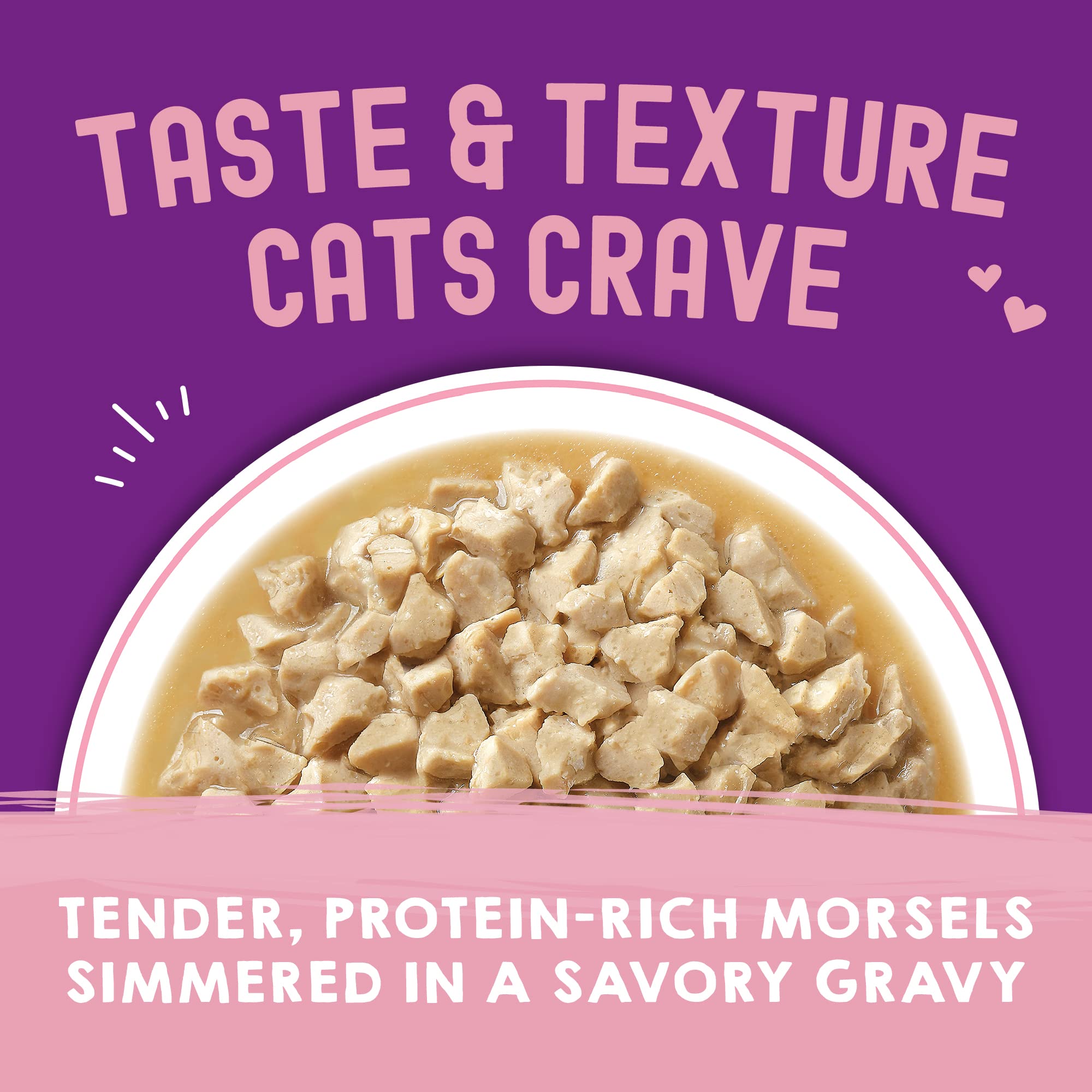 Stella & Chewys Carnivore Cravings Morsels & Gravy Chicken & Salmon Recipe Wet Cat Food Pouches - (2.8 Ounce Pouch, Case of 24)