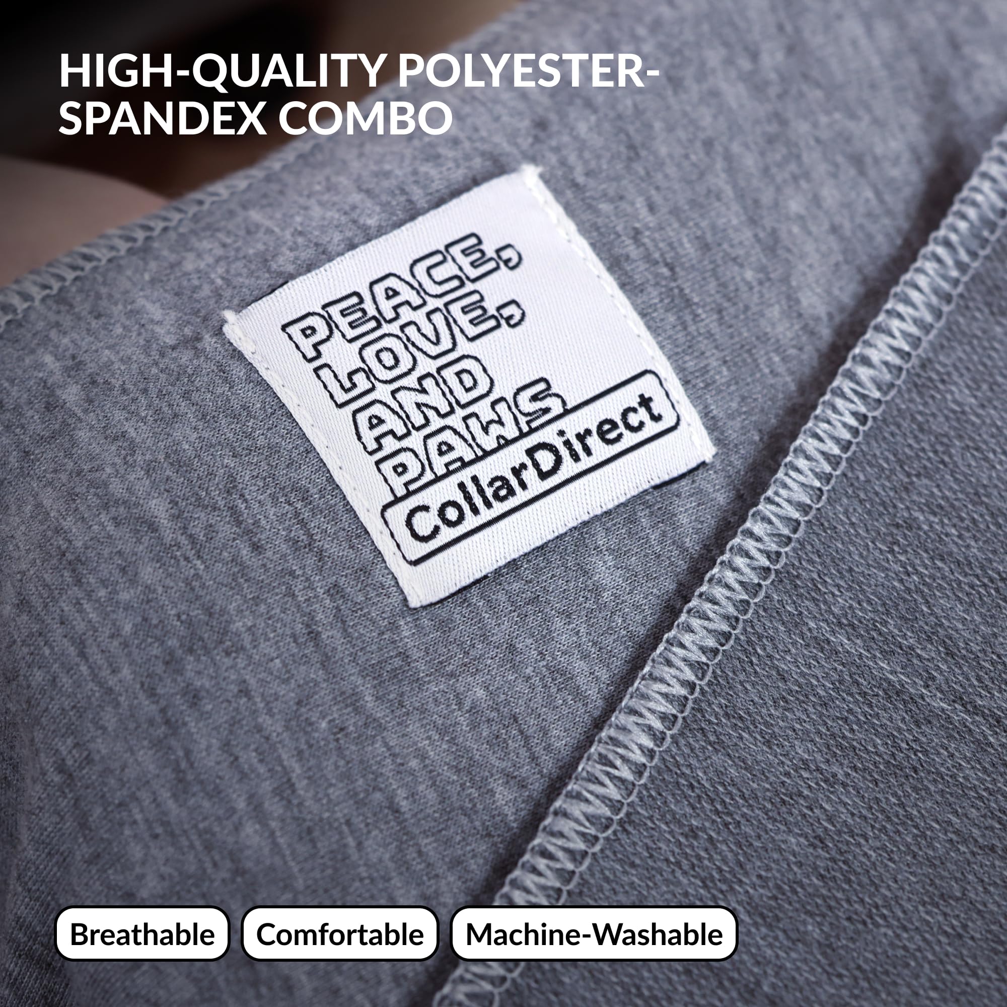 Dog Sling Carrier For Small Dogs - Anti-Anxiety Cat Sling, Puppy Pouch - Pet Sling In Gray Black Blue Green Pink Yellow (Gray, L