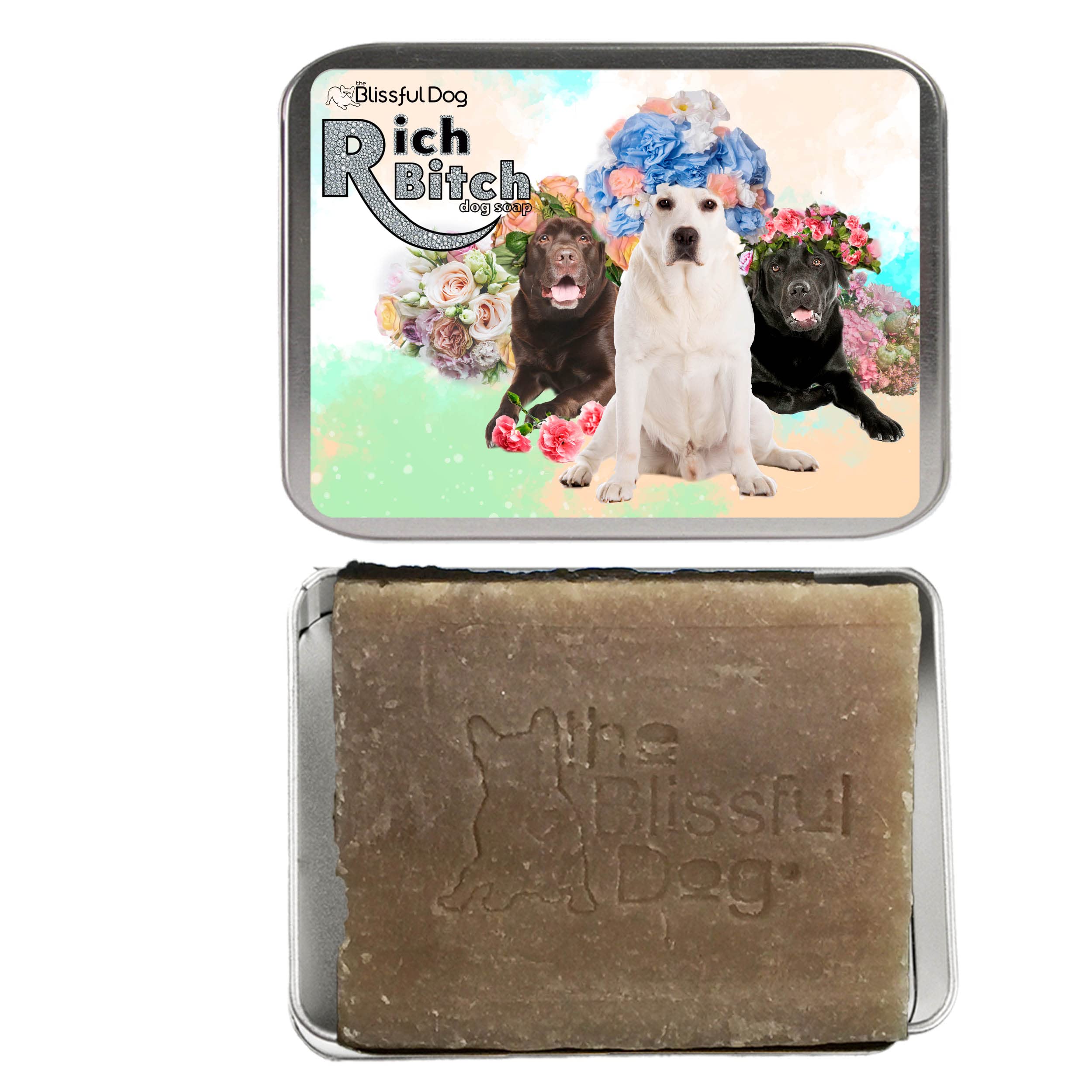 The Blissful Dog Soap-Rb-Lab Rich Bitch Labrador Luxury Bar Dog Soap