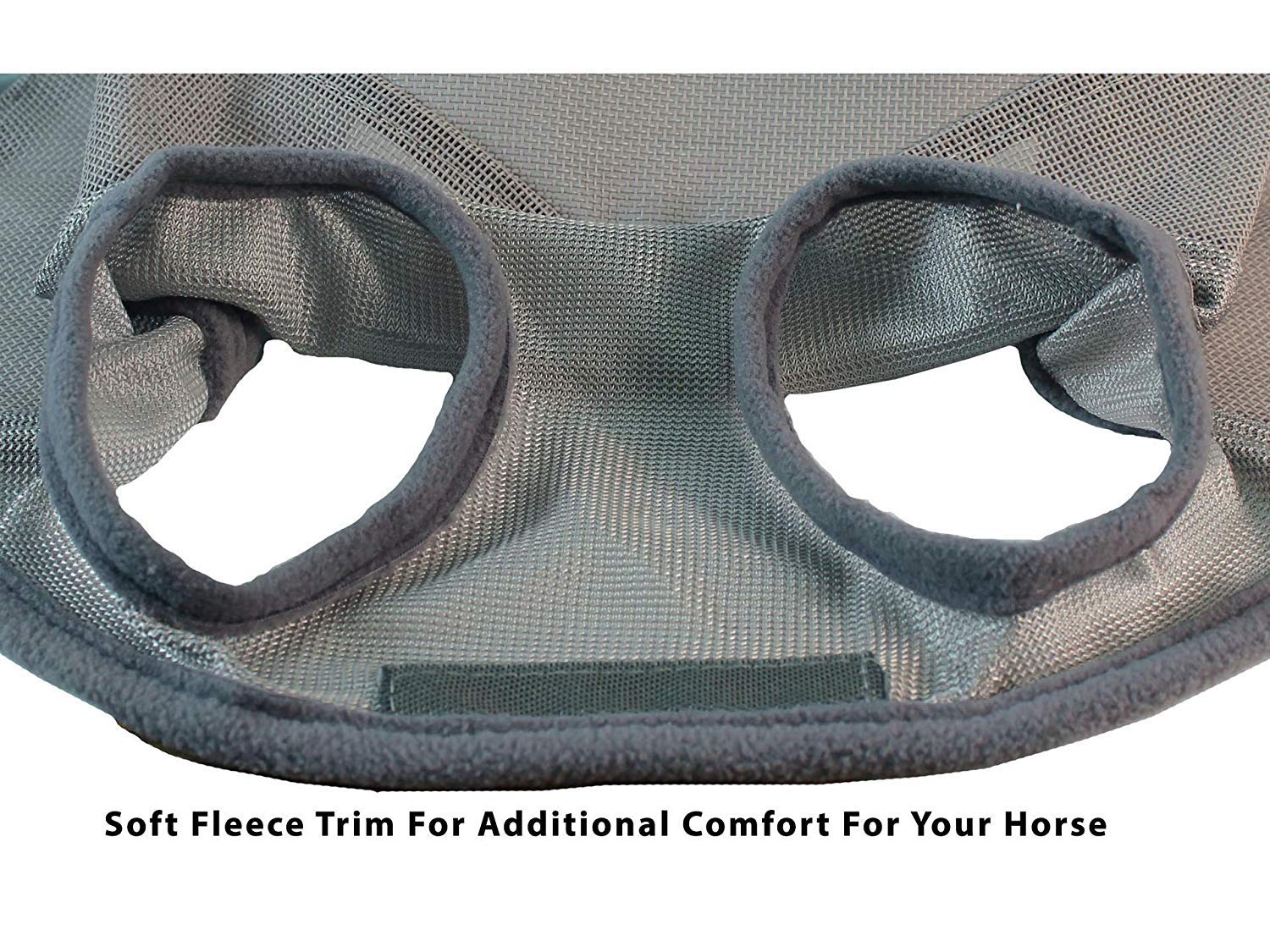Derby Originals Reflective Mesh Fly Mask with 1 Year Warranty No Ears or Nose Cover,Summer Blue,Large (Full/Average),72-7107SB-L