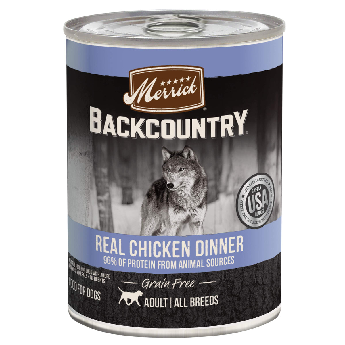 Merrick Backcountry Grain Free Real Chicken Dinner Wet Dog Food, 12.7 Oz (Case Of 12)