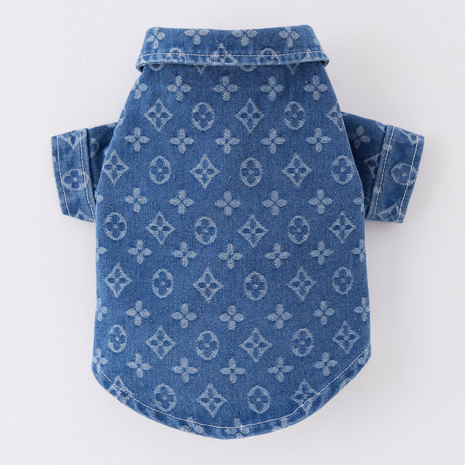 Fashionable Denim Dog Jacket, Suitable For Small To Medium-Sized Dogs To Wear All Year Round, Machine Washable, Cw009 (Xx-Large)