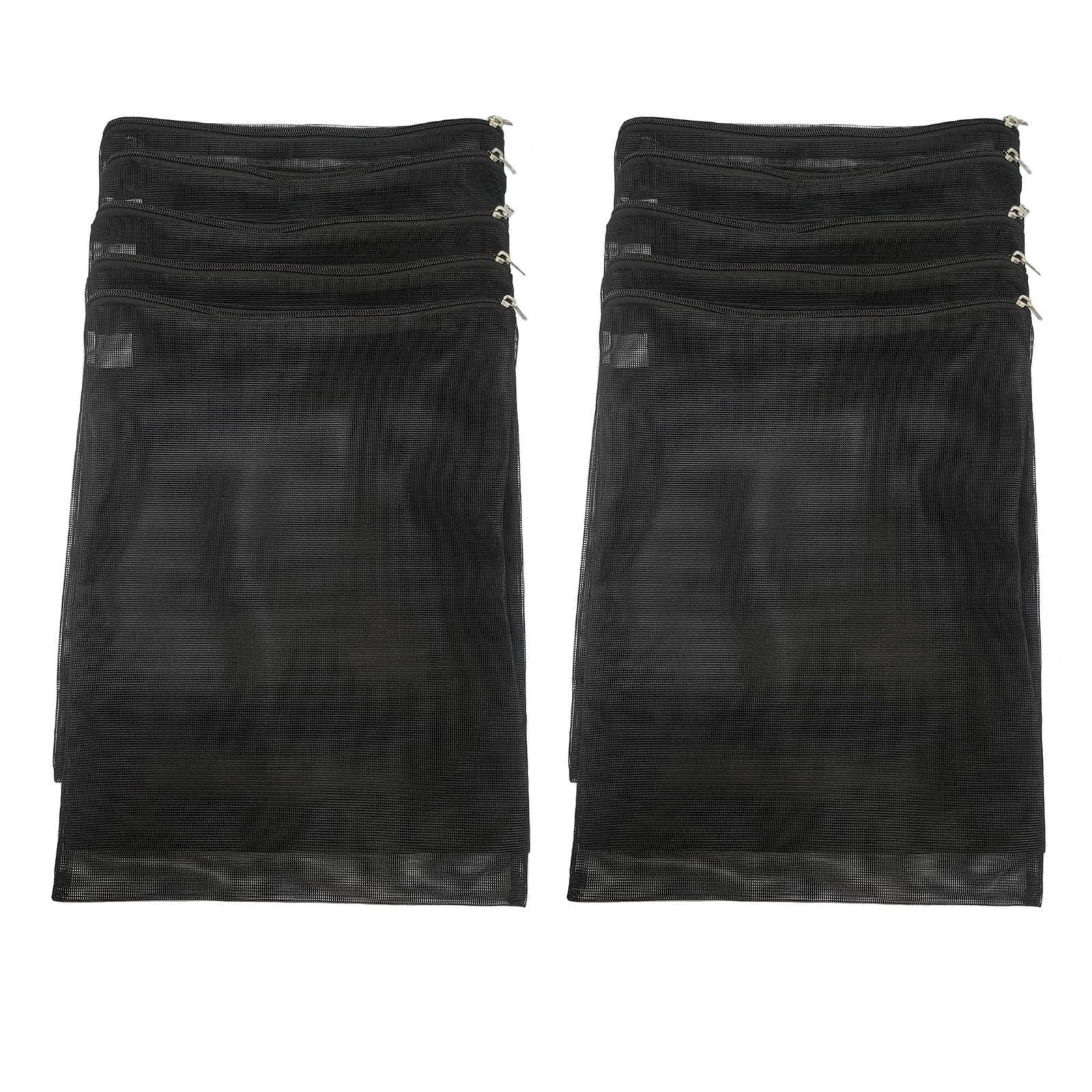 Cover Geny 10 Pieces Extra Large Filter Media Bags,Fish Tank Media Mesh Filters Bags For Activated Carbon, Ceramic Rings,Aquariu