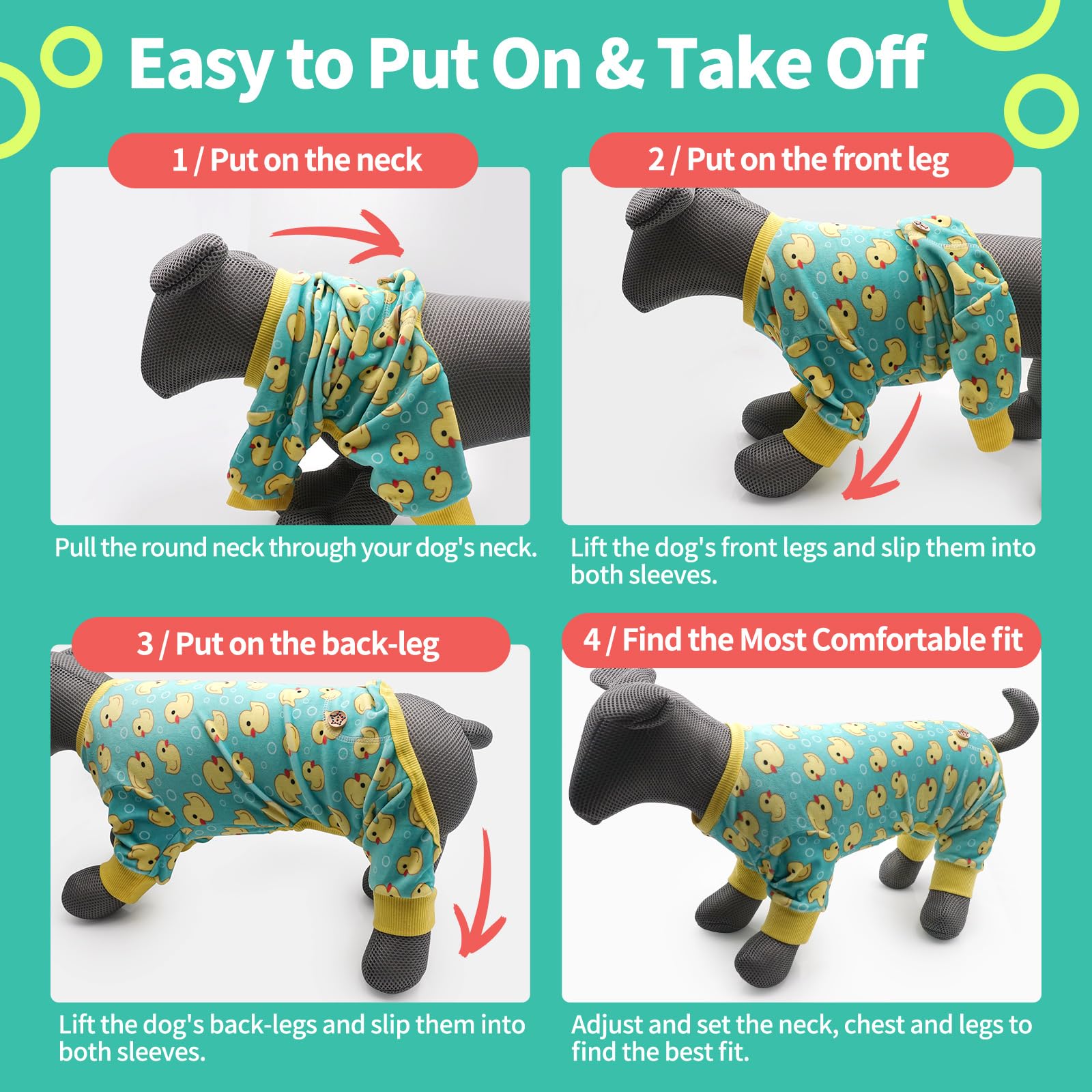 Kyeese Dog Pajamas Soft Outfit Velvet Pjs Comfy Clothes For Dogs Boy Girl Stretchy Pet Jammies Onesie Small Dog Pajamas With Col