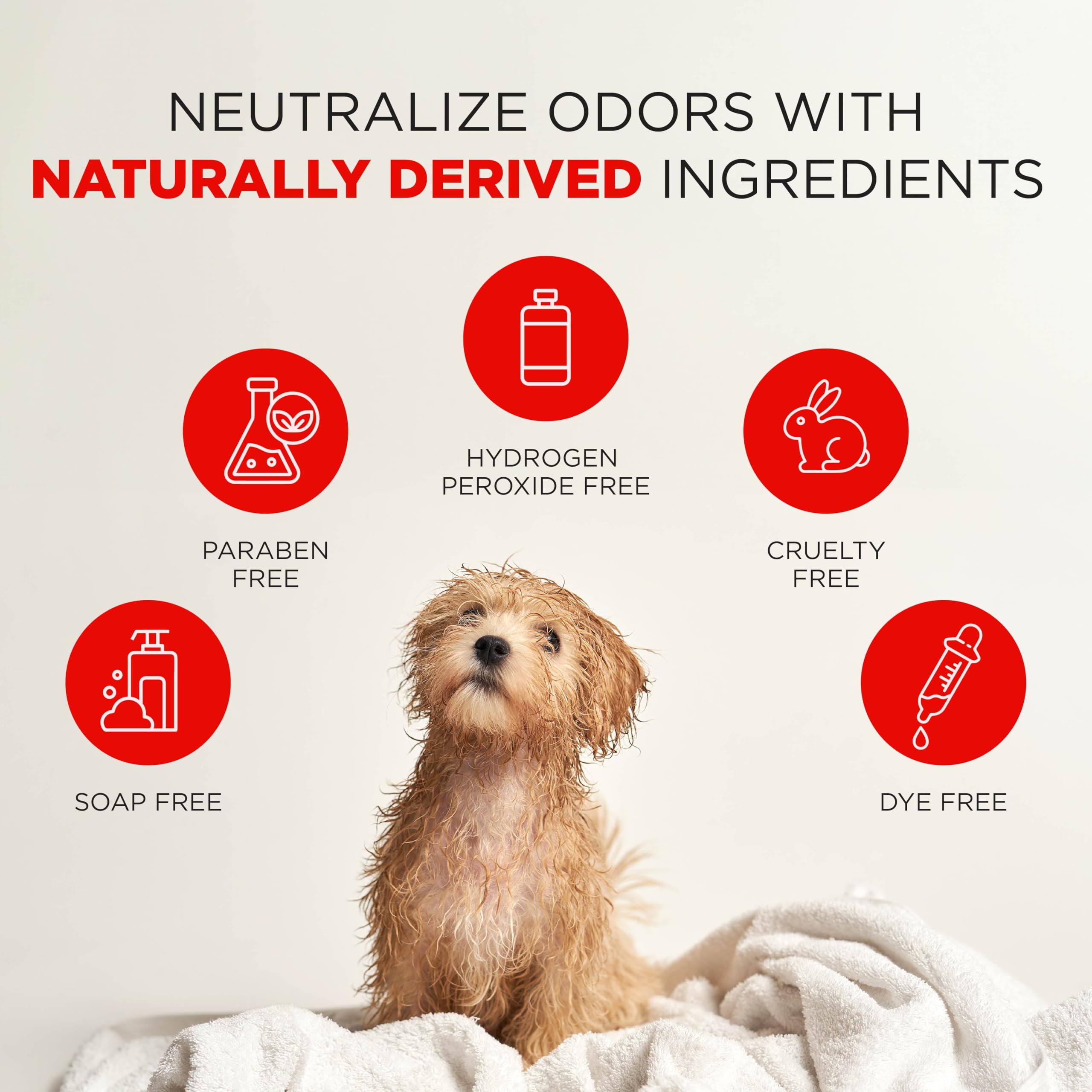Tropiclean Deodorizing Skunk Shampoo For Dogs - Extra Strength Skunk Odor Remover - 24 Hour Fast Relief - Gallon