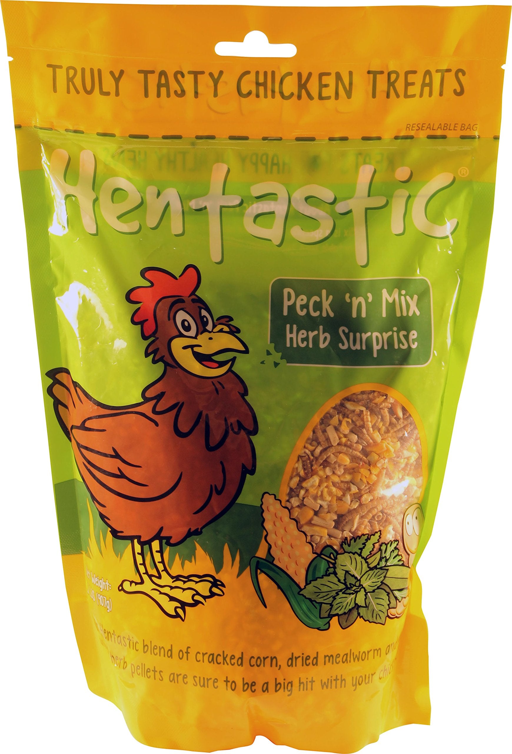 Unipet Usa 084130 Hentastic Peck N Mix Herb Surprise