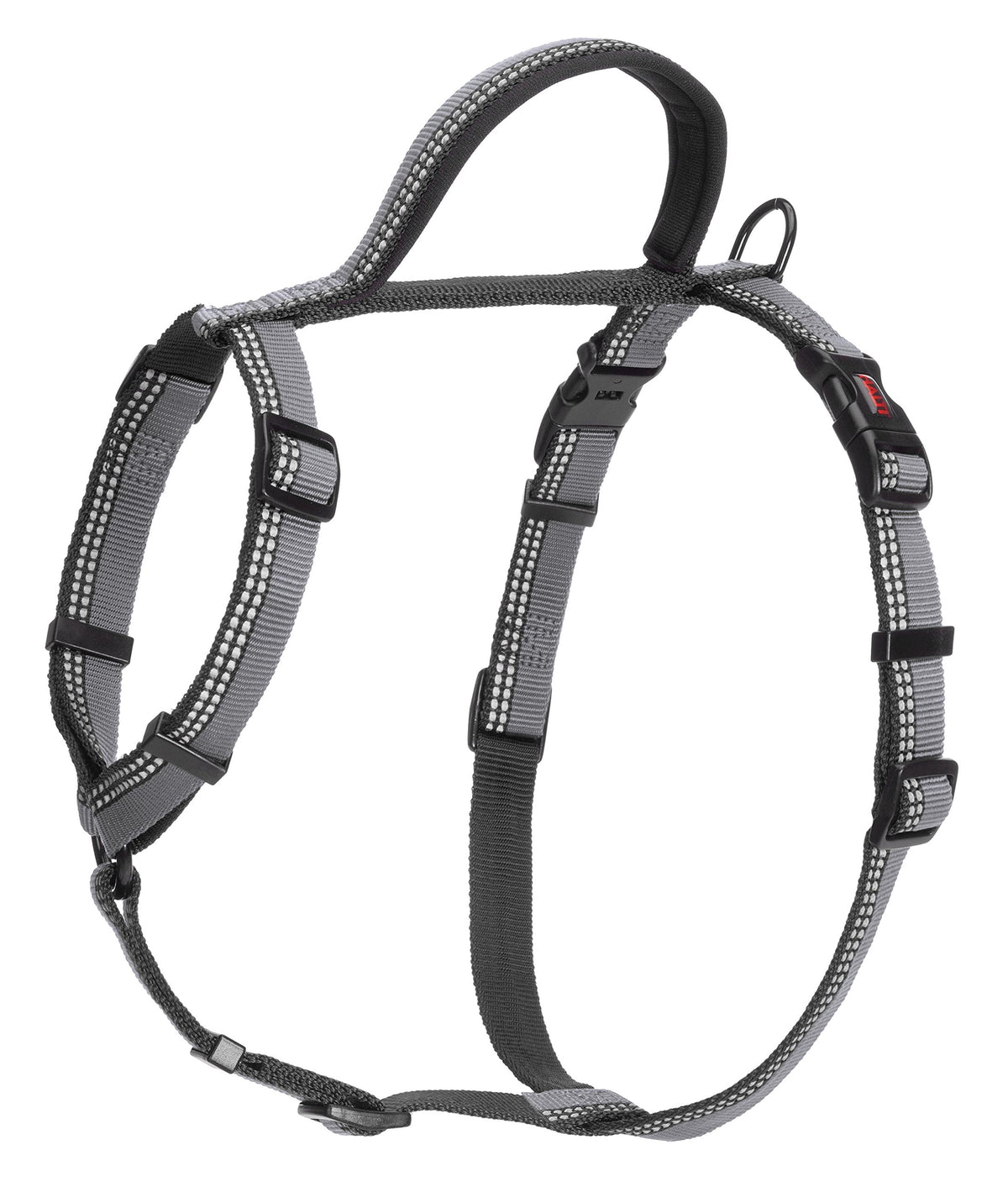 Halti Walking Harness - Lightweight Dog Harness With Handle, Reflective & Adjustable, Ideal For Puppy Walks, Suitable For Small Dogs And Puppies (Size S, Black)