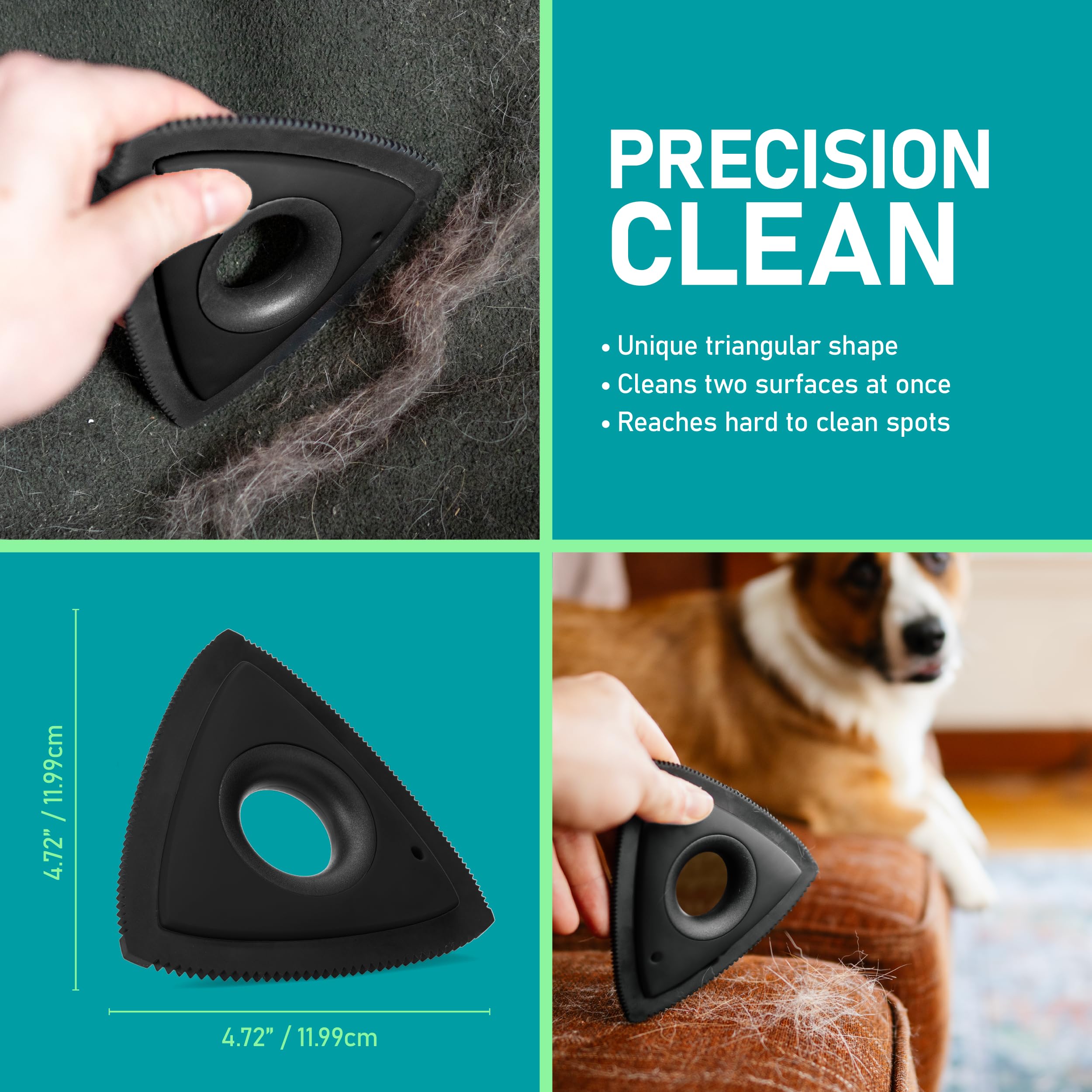 Maxpower Planet Dog Hair Remover, Reusable Fur Remover For Car Carpet, Cleaner Truck Detailing, Easy Use Car Detailing Mini Hair