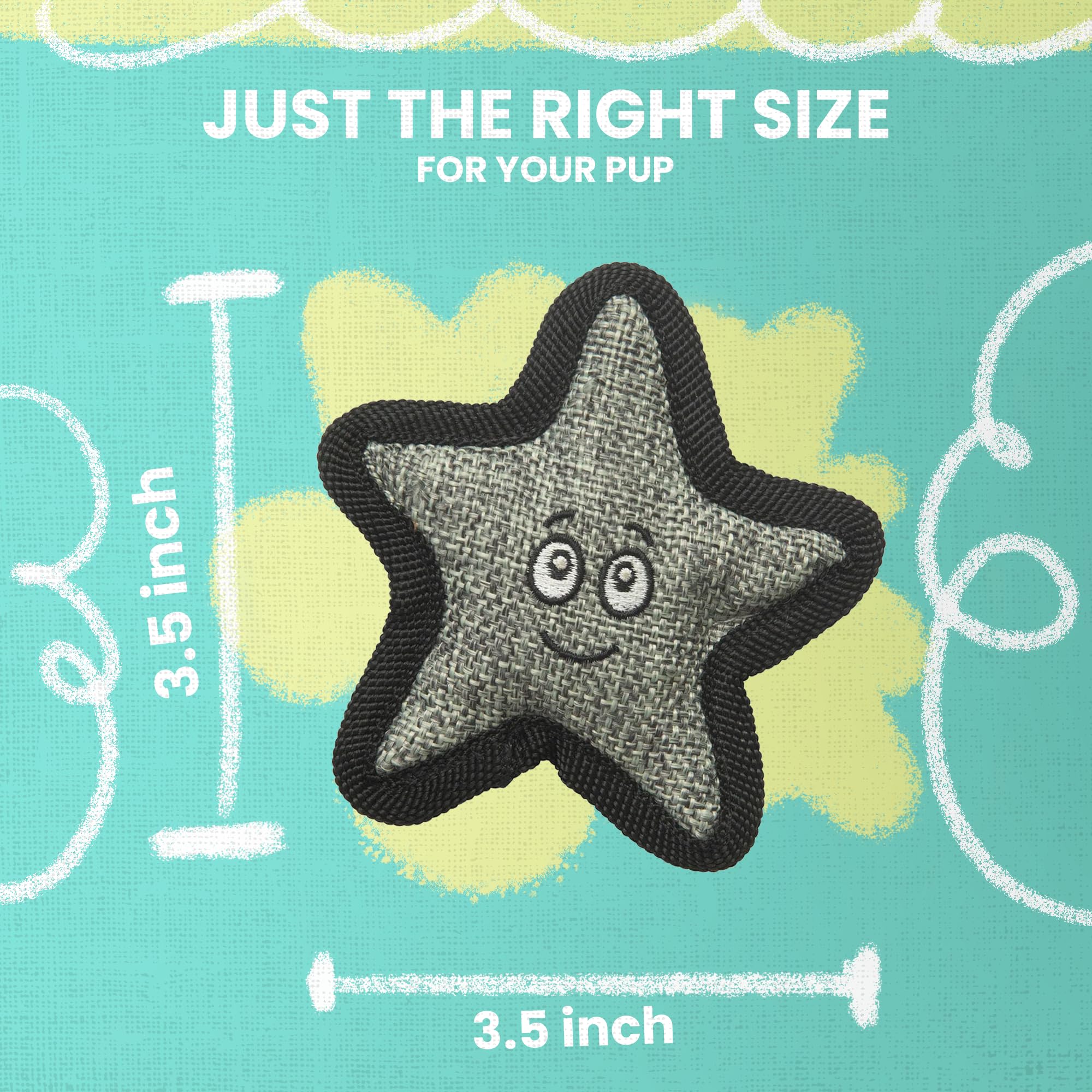 Snugarooz Kitty Starfish Toy With Catnip – Plush Cat Toy, Made From Recycled Materials, Soft & Durable, Crinkle Sounds, Ideal For Chewing And Play