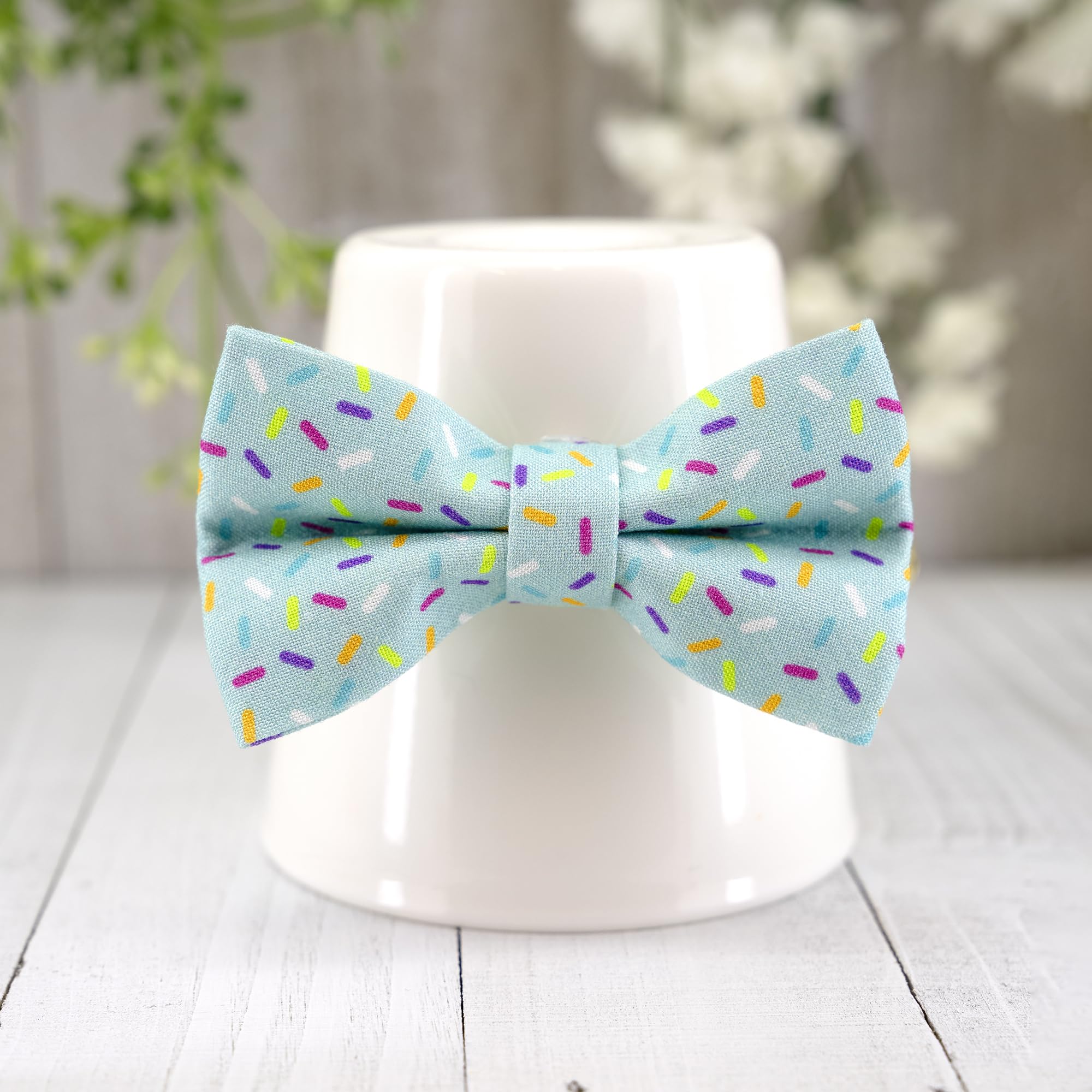 Ultra Joys Breakaway Cat Collar With Bells - Boy & Girl Kittens Collar Kit With Bowtie - Large