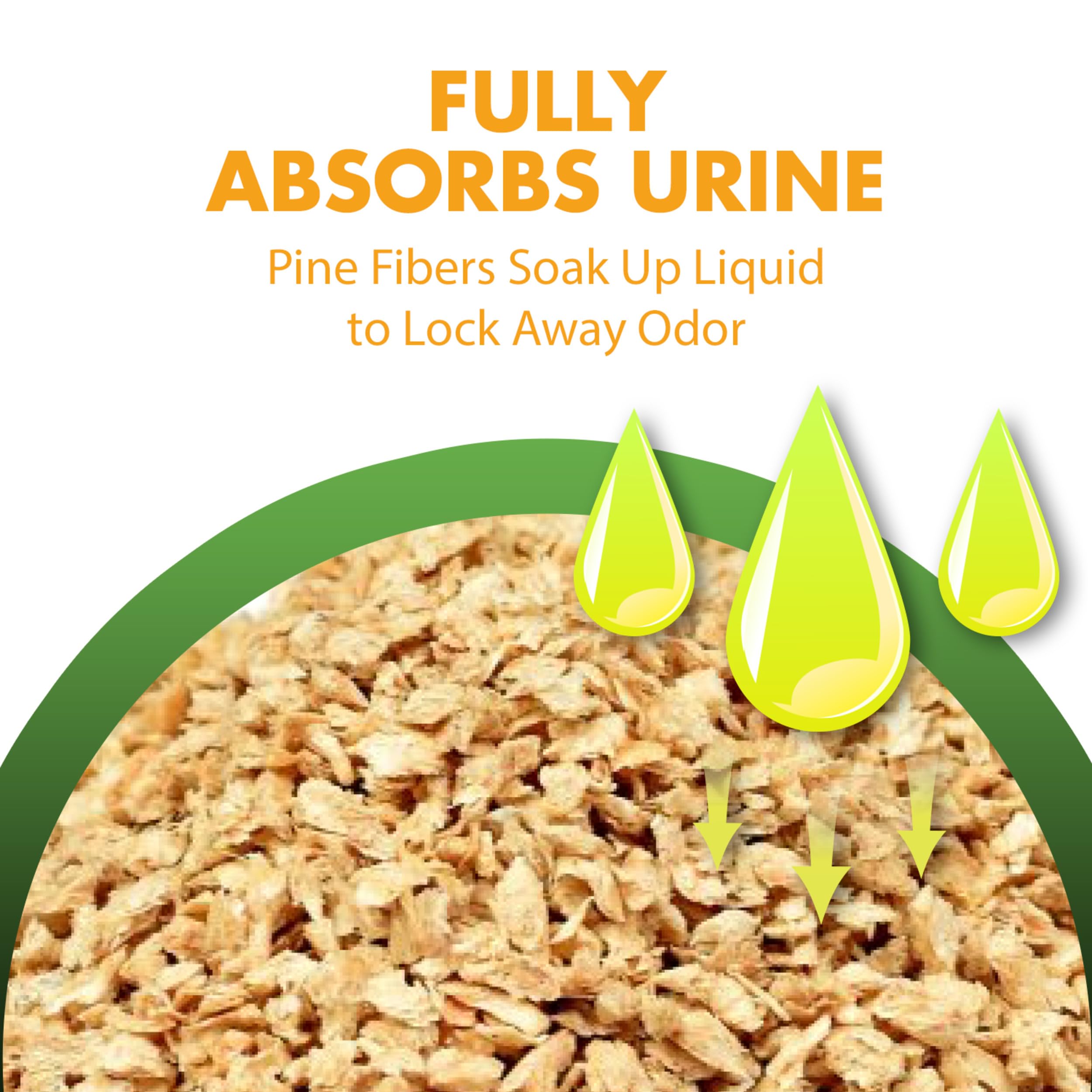 Feline Pine Platinum Non-Clumping Cat Litter 18Lb.