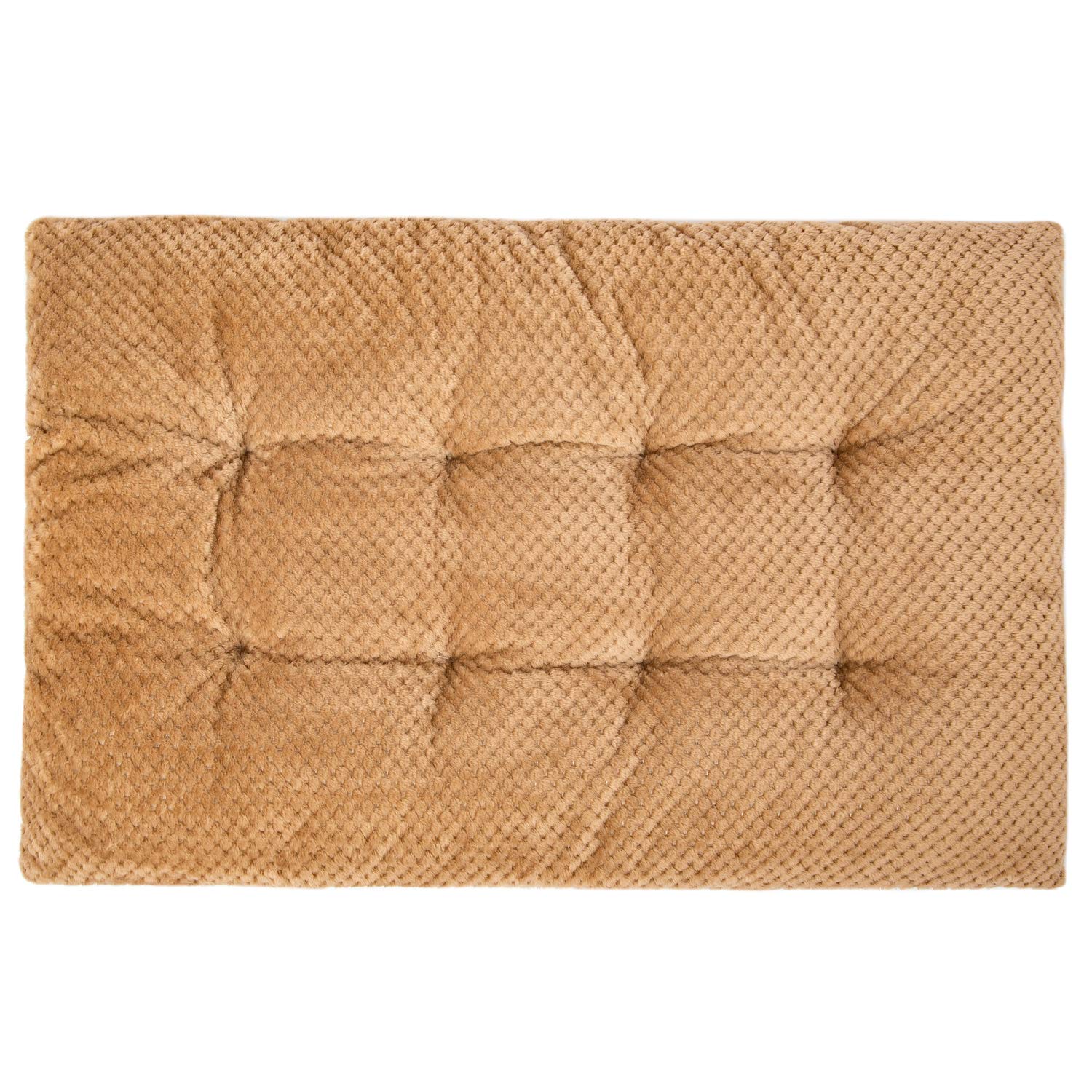 Wonder Miracle Fuzzy Deluxe Pet Beds, Super Plush Dog Or Cat Beds Ideal For Dog Crates, Machine Wash & Dryer Friendly (23'' X 35