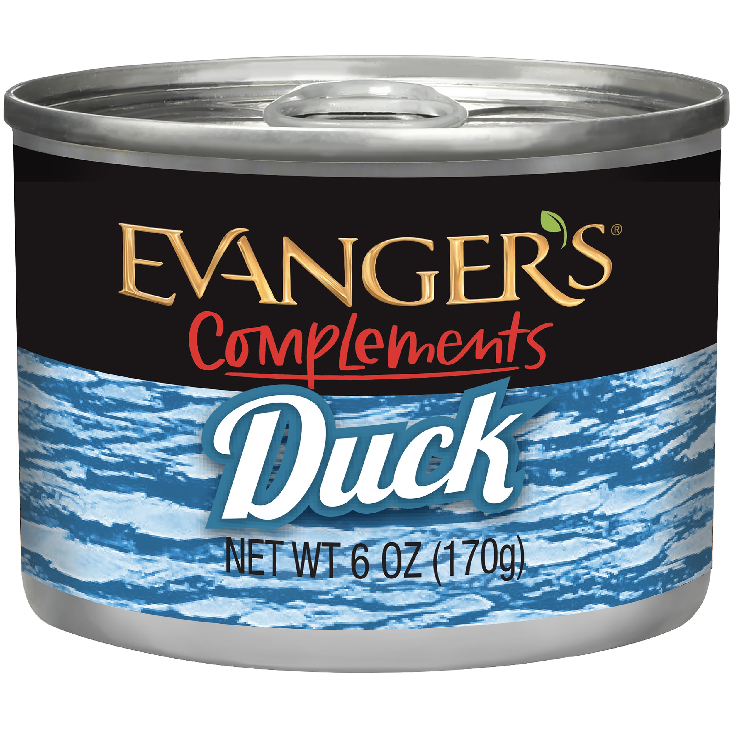 Evangers Grain-Free Duck for Dogs & Cats 6 Ounce (Pack of 24)