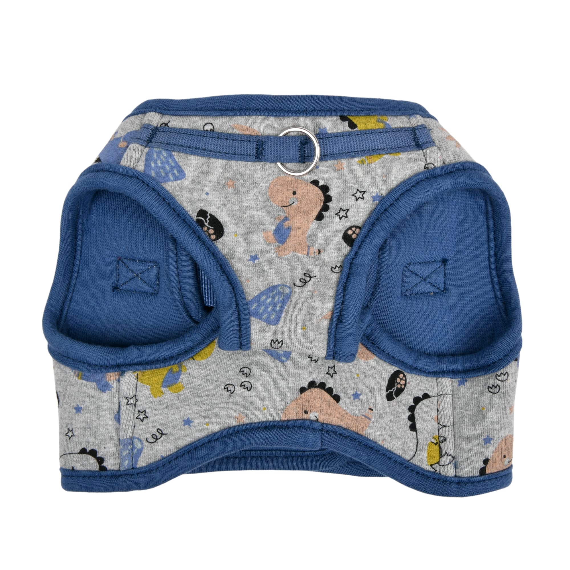 Puppia Spring And Summer Fashion Step-In Vest Dog Harness, Blue_Minmi, Medium