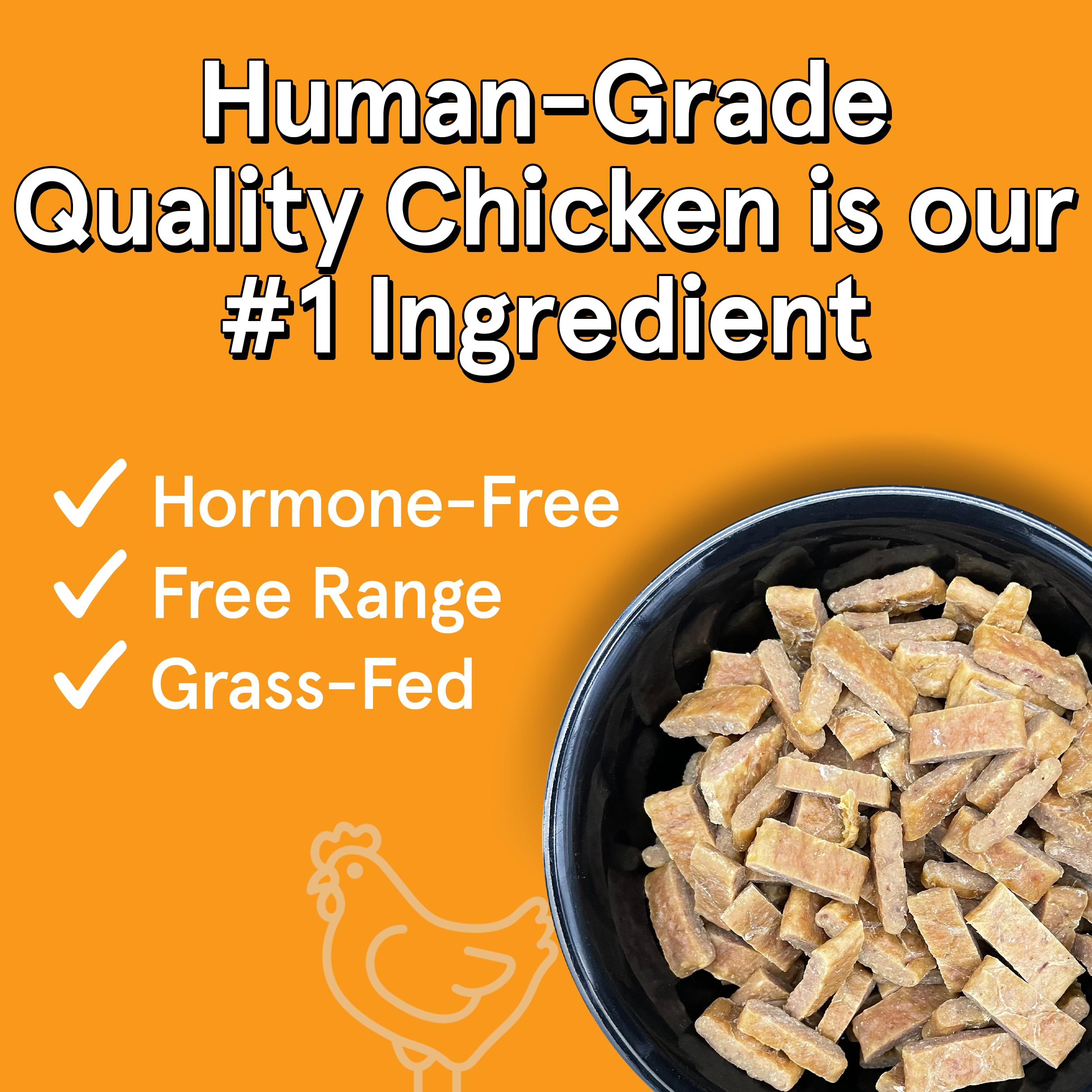 TRMC Real Meat Air Dried Dog Food w/Real USA Chicken - Four 5lb Bags of Grain-Free Real Meat Dog Food Sourced from Free-Range, C