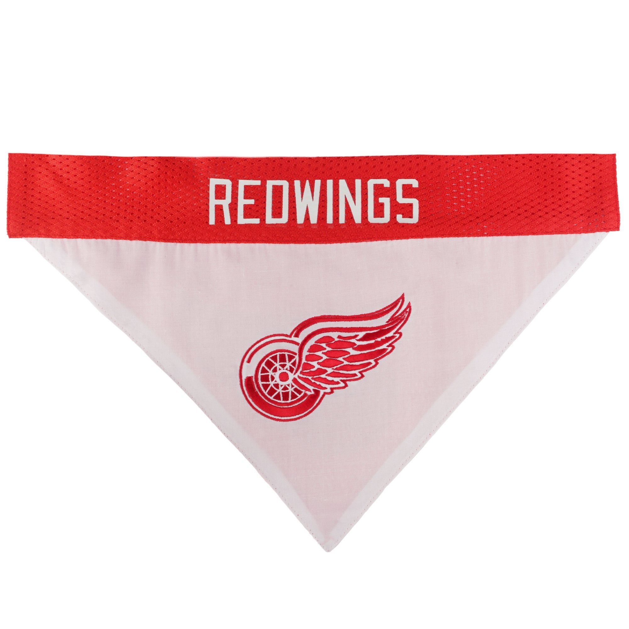 NHL Detroit Red Wings Bandana for Dogs & Cats, Large/X-Large. - Cute & Stylish Bandana! The Perfect Hockey Fan Scarf Bandana, Gr