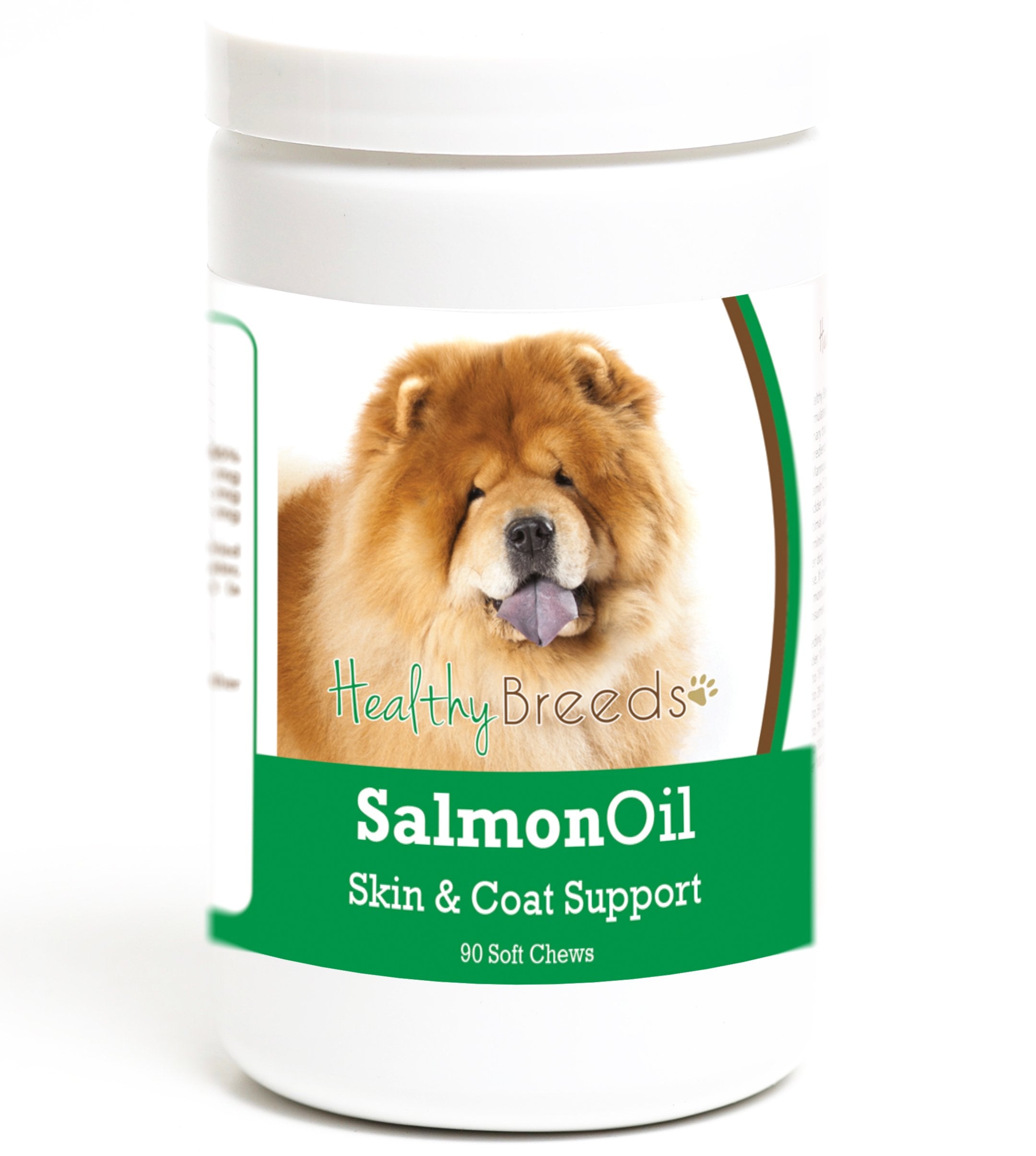 Healthy Breeds Chow Chow Salmon Oil Soft Chews 90 Count