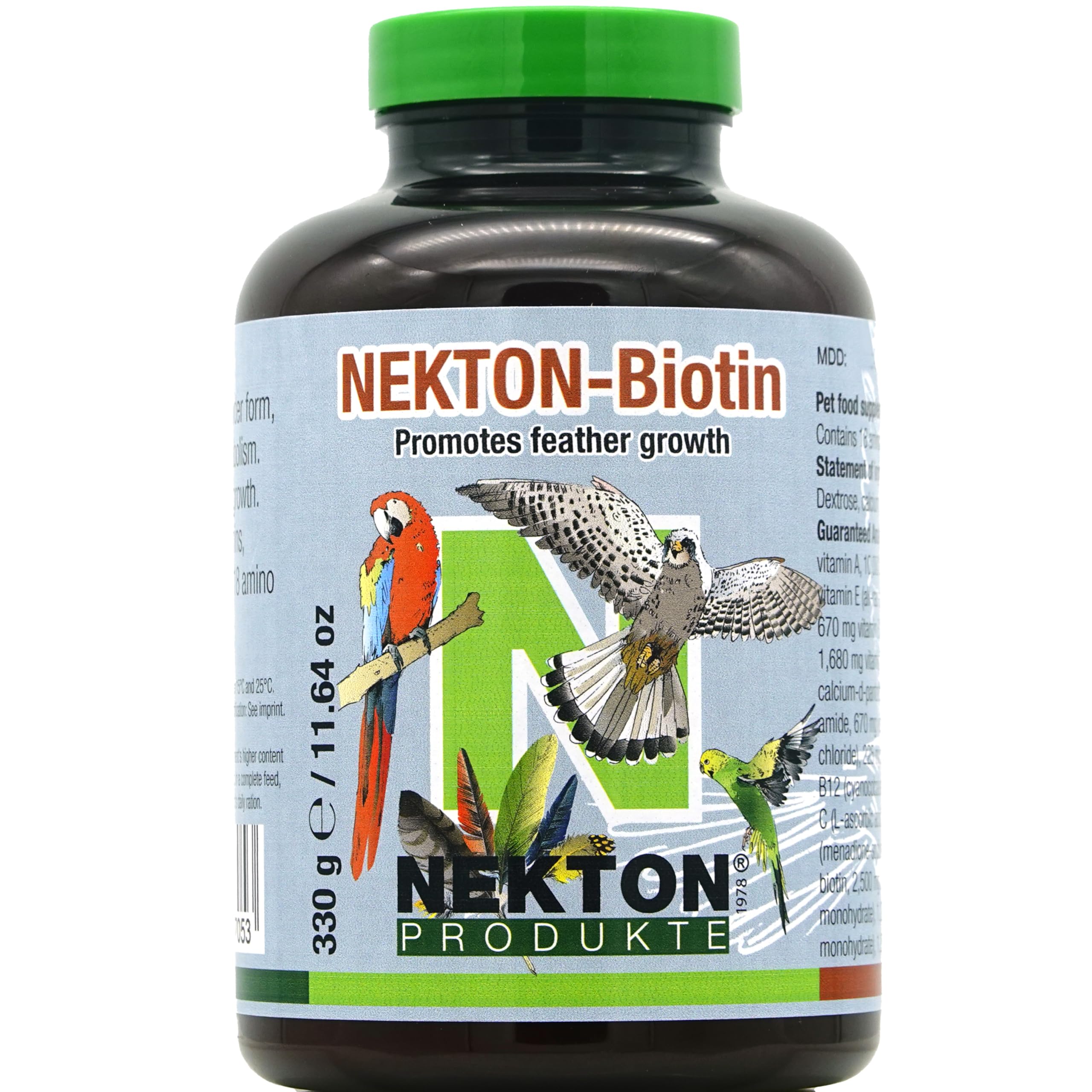 Nekton-Biotin for Bird Feathering 330gm/ 11.64oz