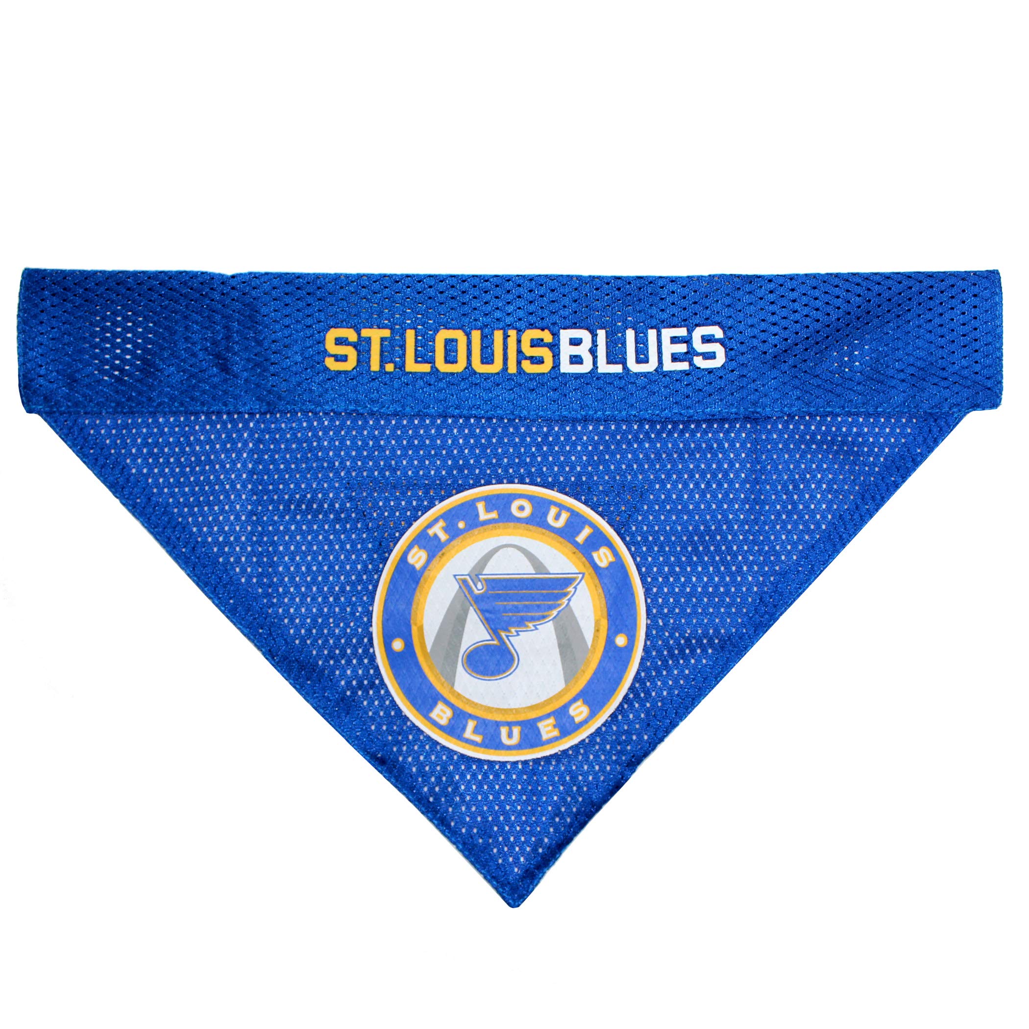 NHL St.Louis Blues Bandana for Dogs & Cats, Small/Medium. - Cute & Stylish Bandana! The Perfect Hockey Fan Scarf Bandana, Great